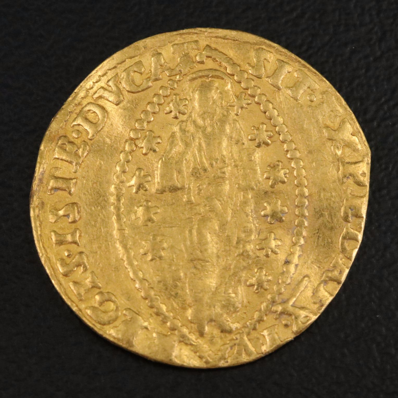 Venice Gold Ducat Coin of Lorenzo Priuli, ca. 1556