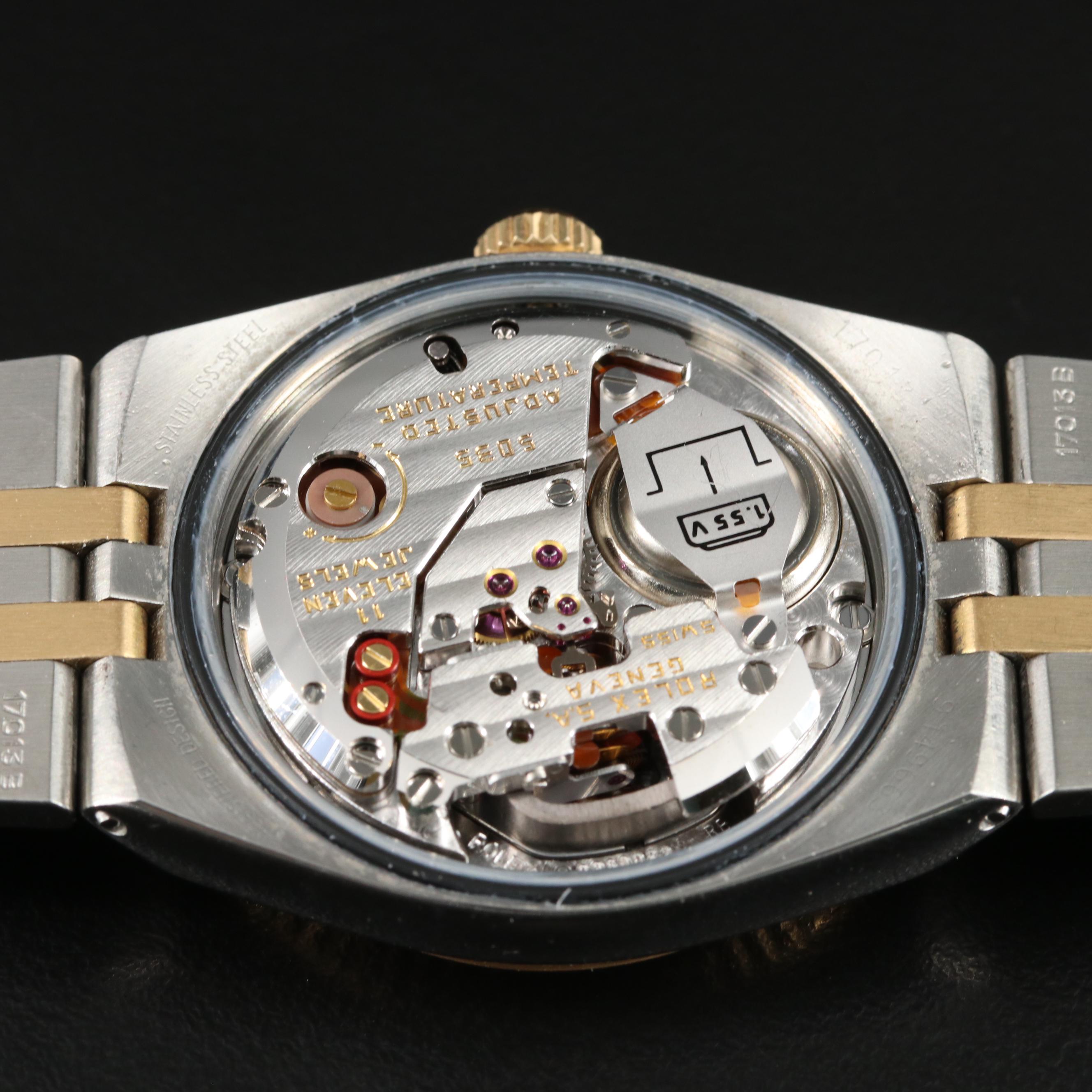 1986 Rolex Datejust Oysterquartz Watch