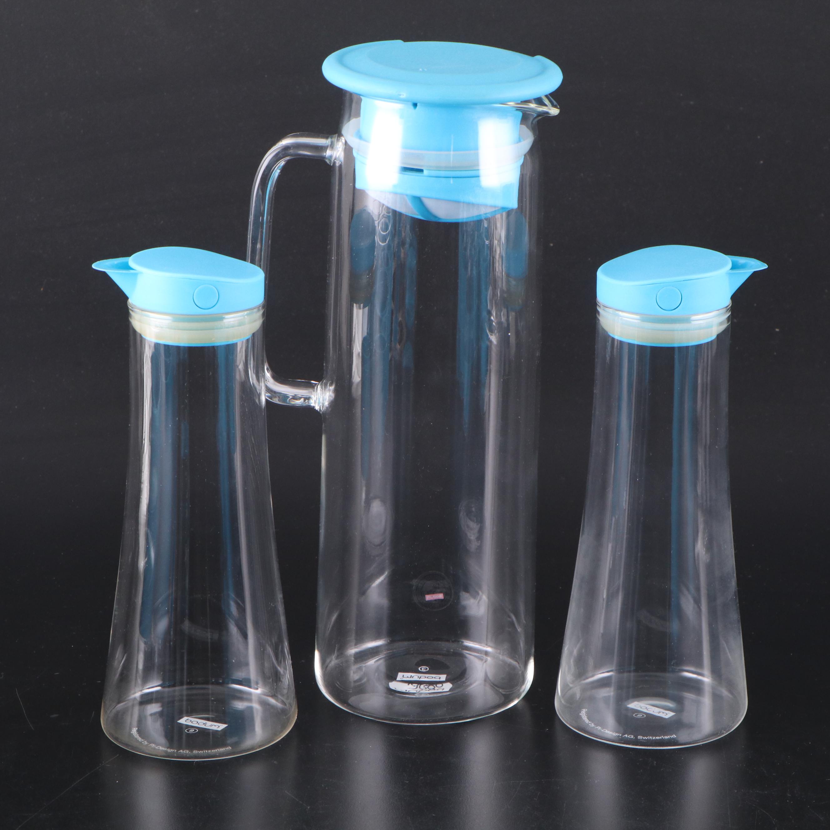 Bodum Silicone Sleeved Glass Tumblers, Pitcher, Ice Bucket, and More Kitchenalia