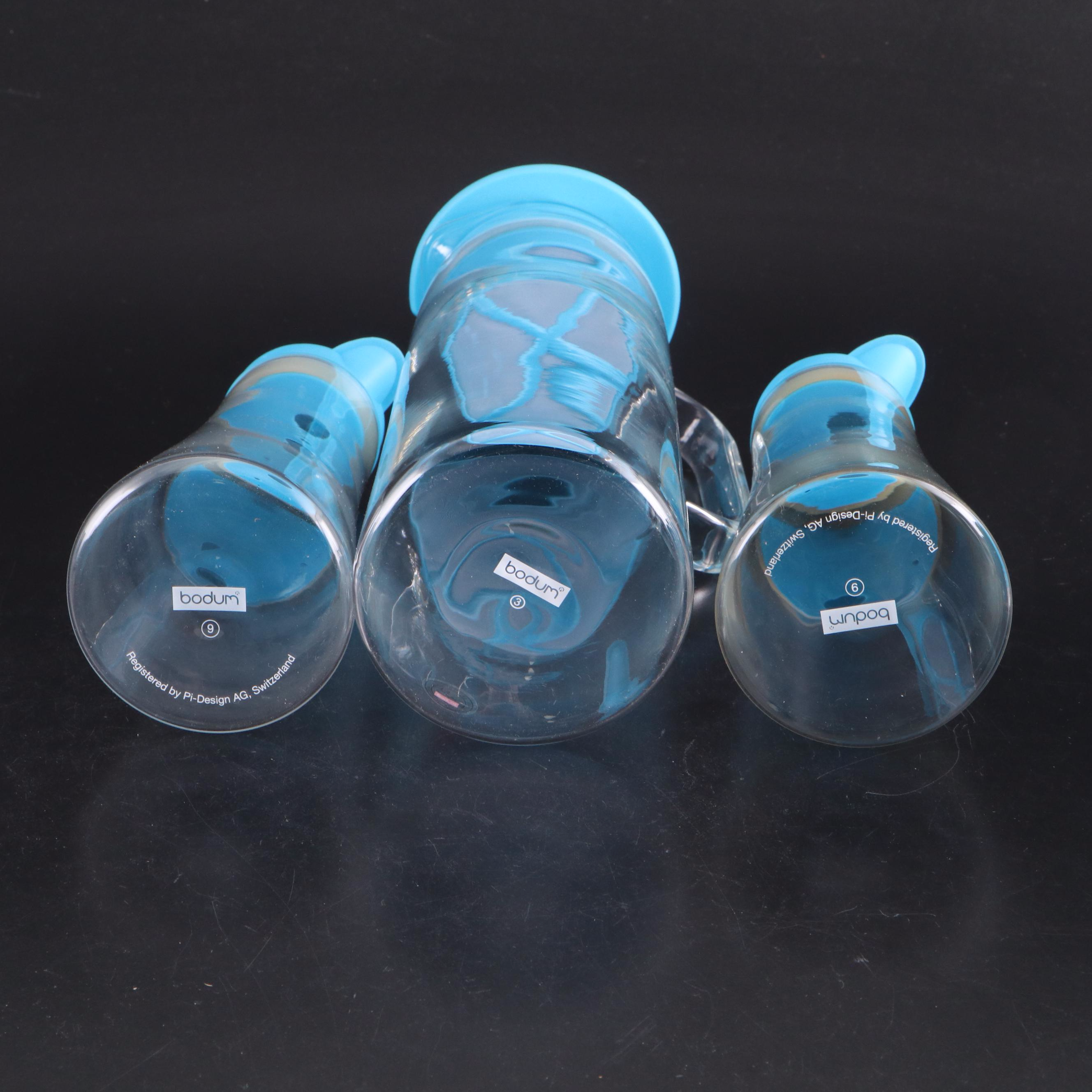 Bodum Silicone Sleeved Glass Tumblers, Pitcher, Ice Bucket, and More Kitchenalia