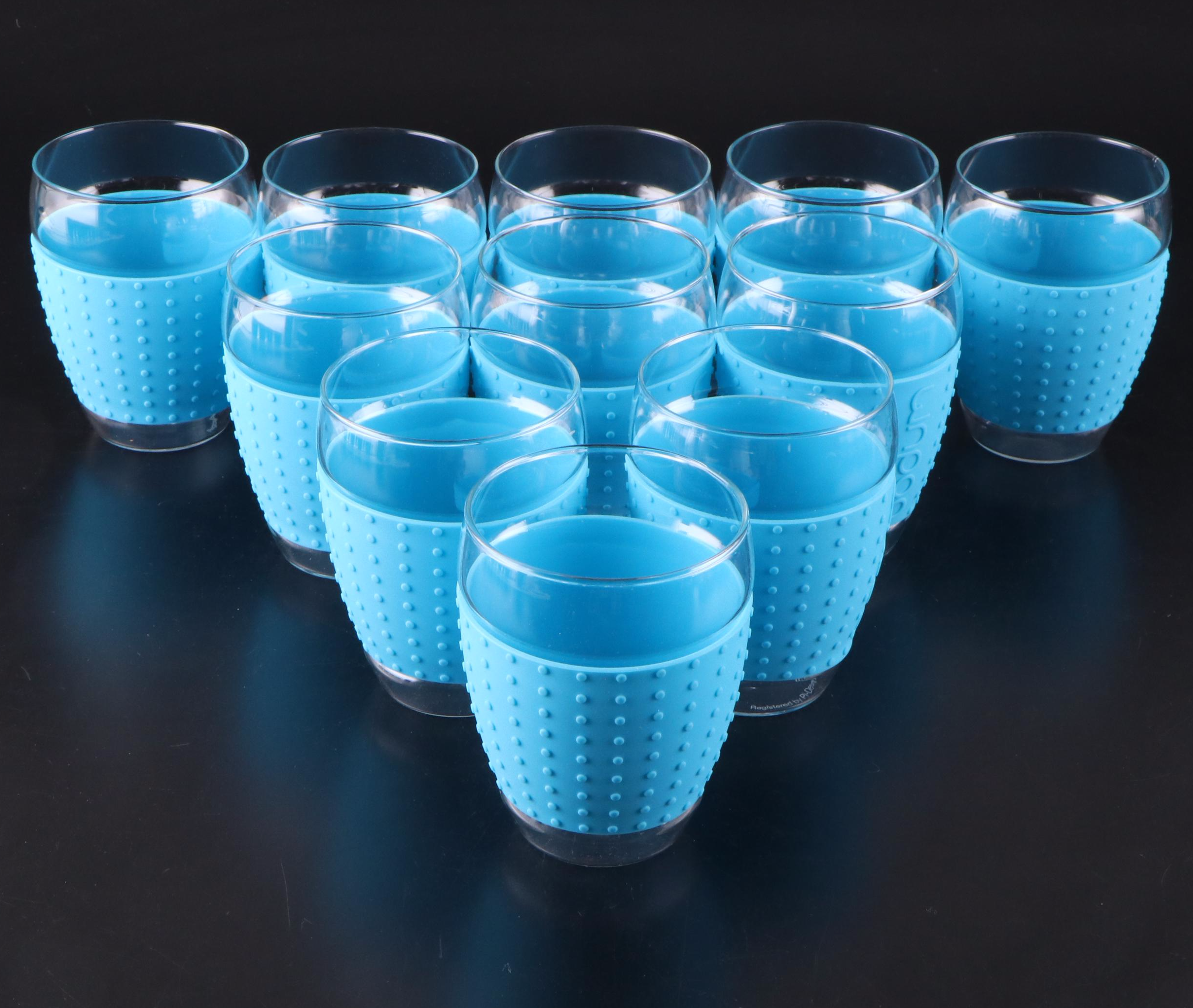 Bodum Silicone Sleeved Glass Tumblers, Pitcher, Ice Bucket, and More Kitchenalia