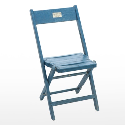 Old New York Yankee Stadium 50th Anniversary Folding Chair