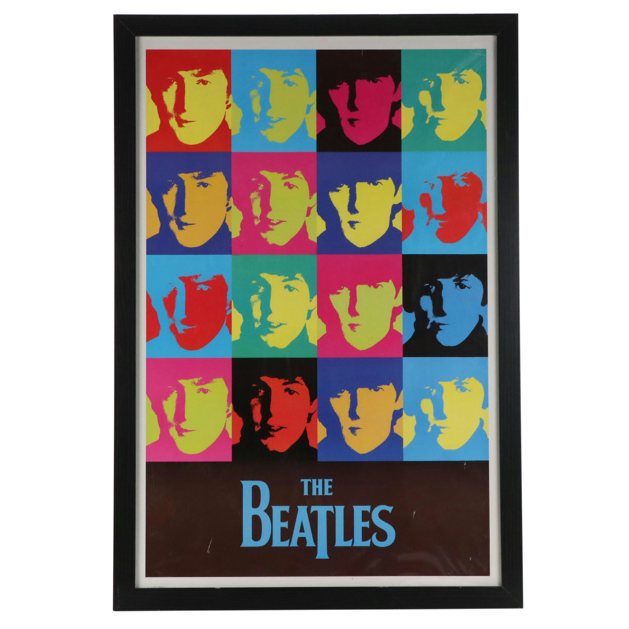 "The Beatles" Offset Lithograph Reproduction Poster
