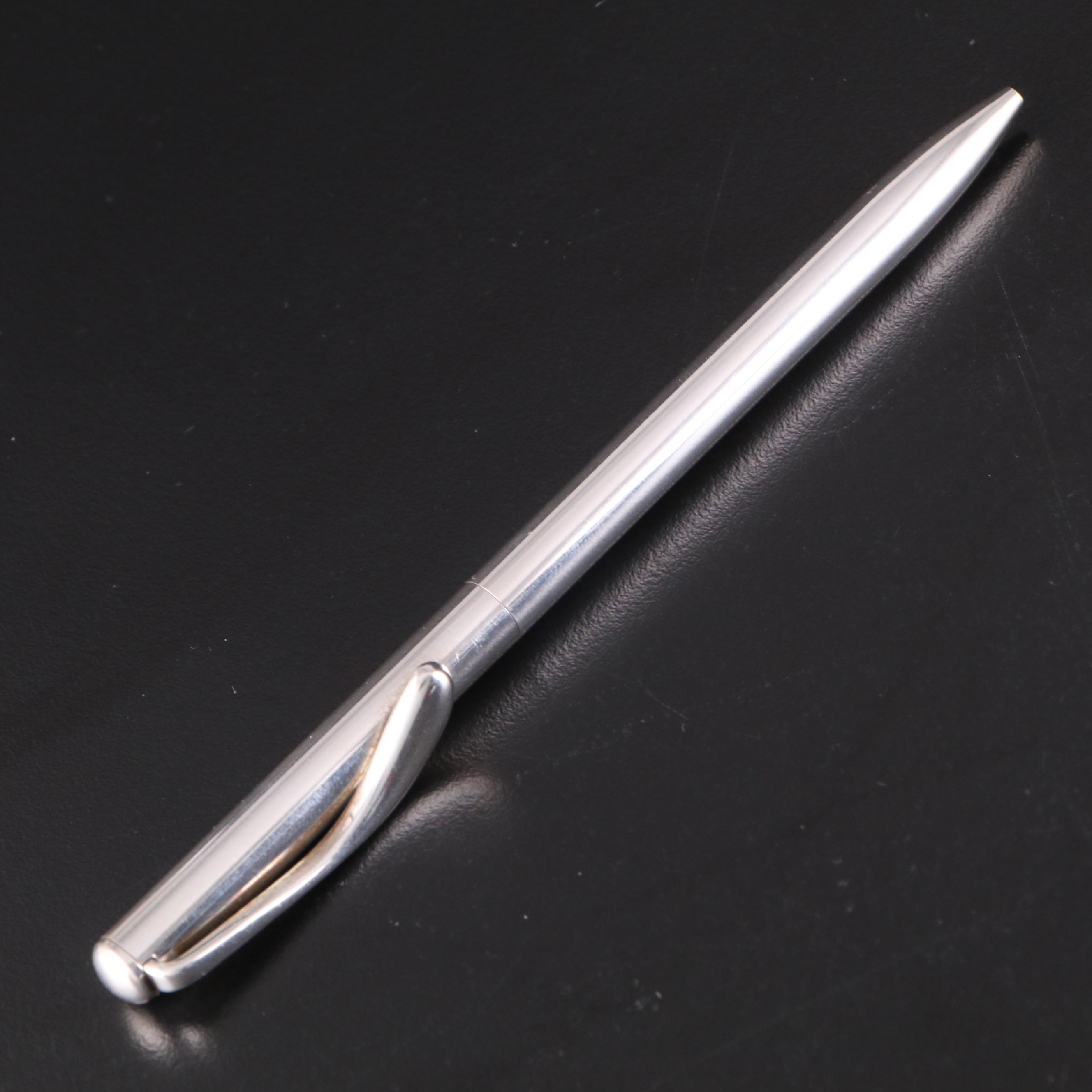 Elsa Peretti for Tiffany & Co. Sterling Silver Ballpoint Pen