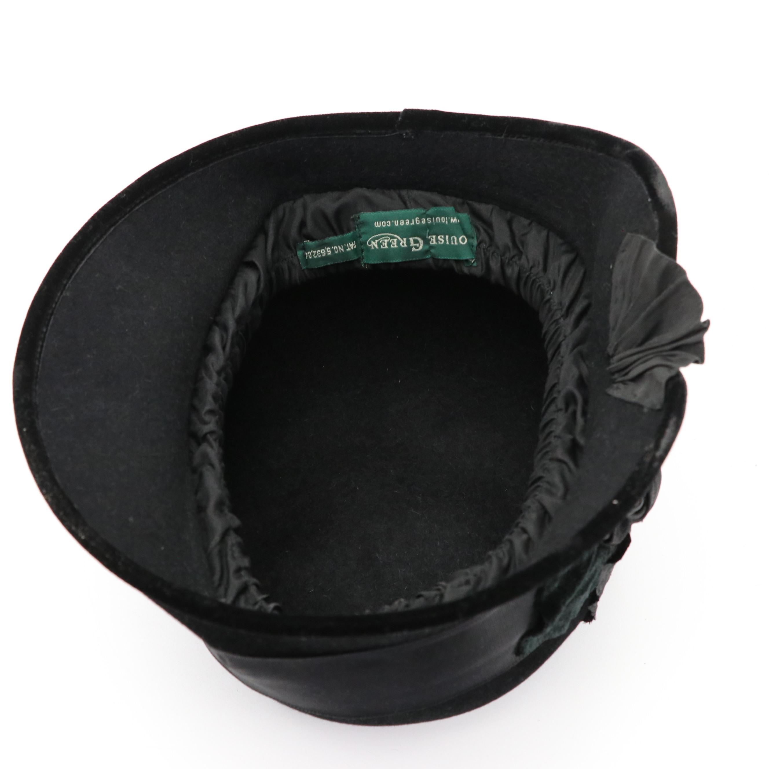 Eric Javits Brimmed Hats with Louise Green and Other Cloche Hats, Boxes