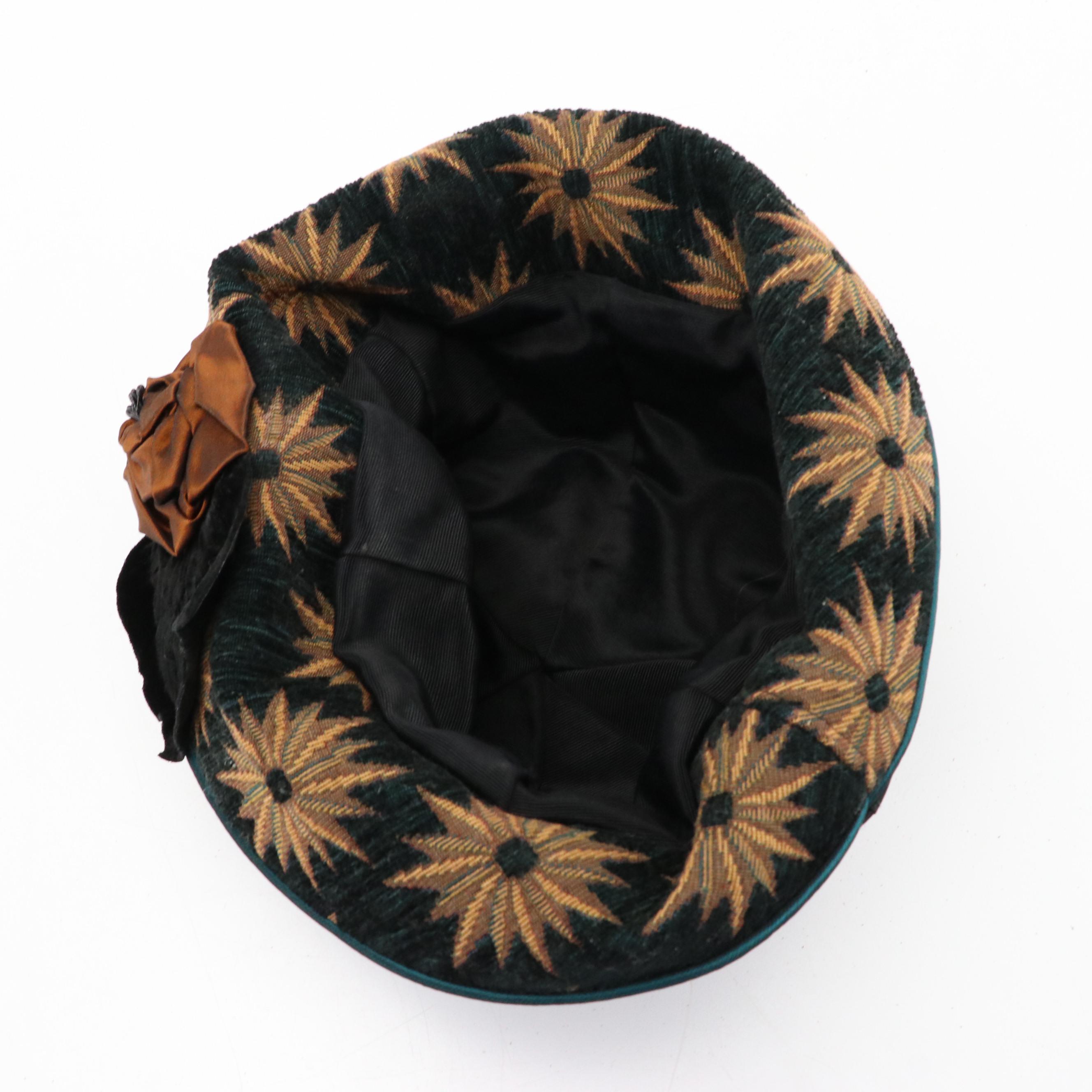 Eric Javits Brimmed Hats with Louise Green and Other Cloche Hats, Boxes