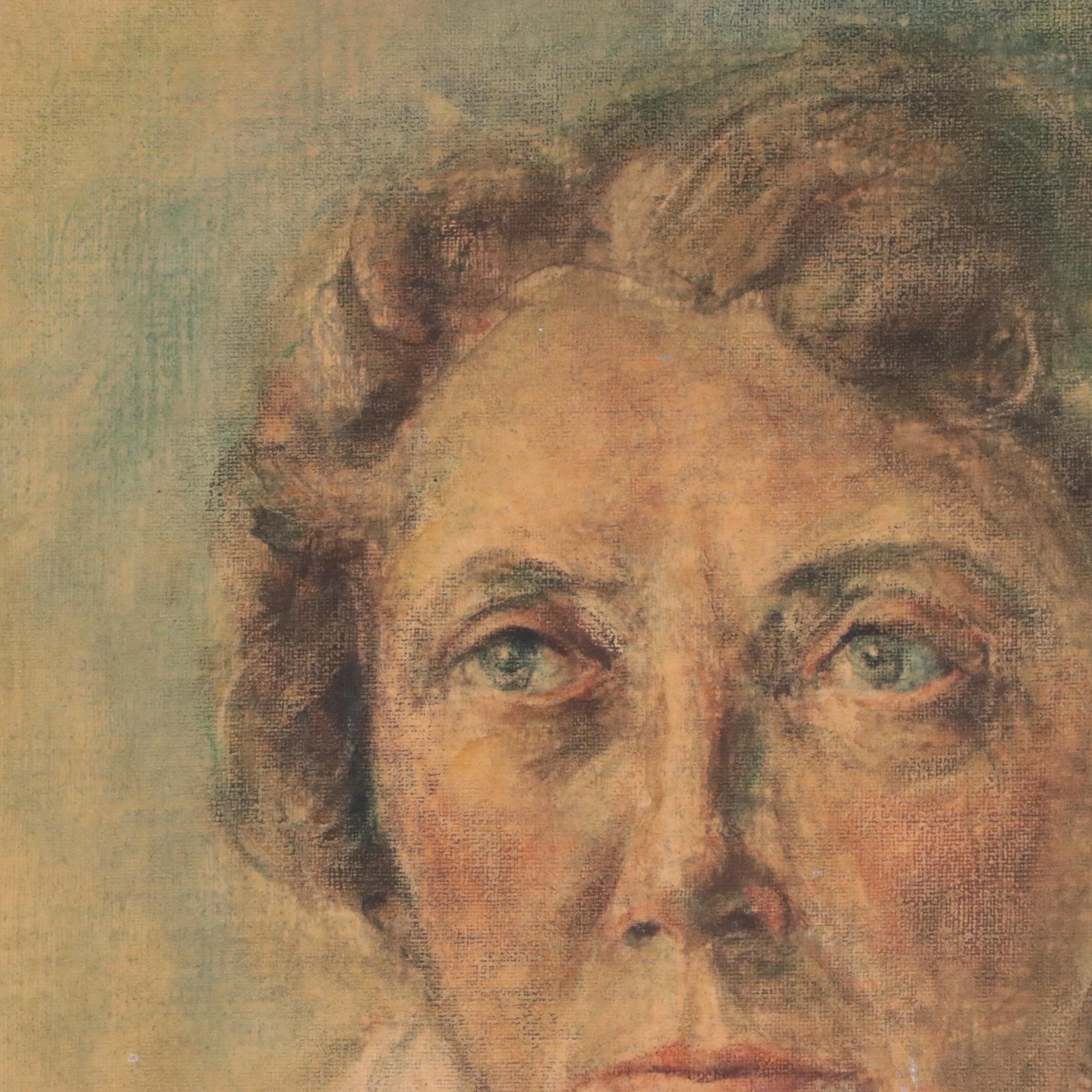 Charles Ragland Bunnell Oil Portrait, 1955