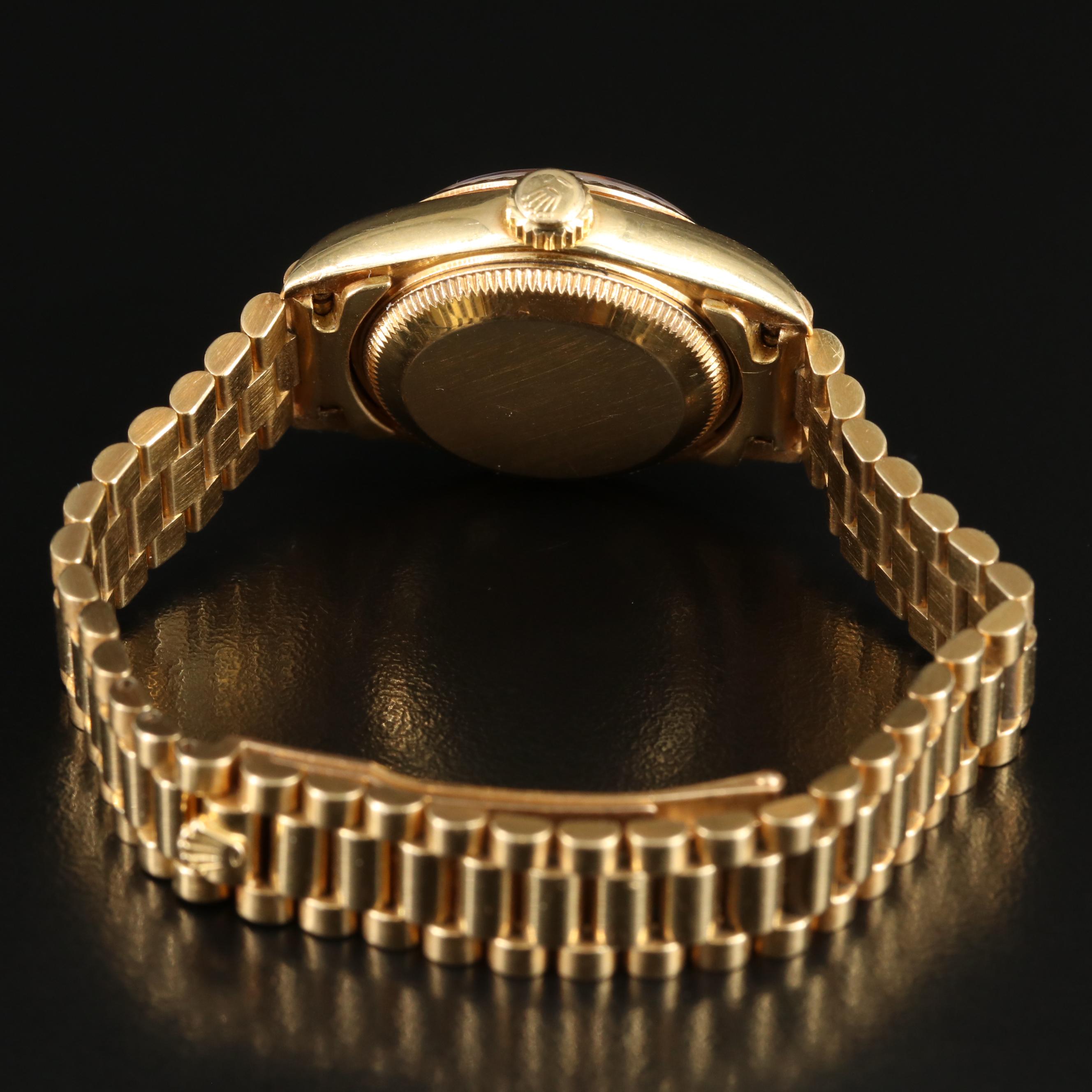 1993 Rolex Datejust Watch with Mother-of-Pearl, Diamond Dial