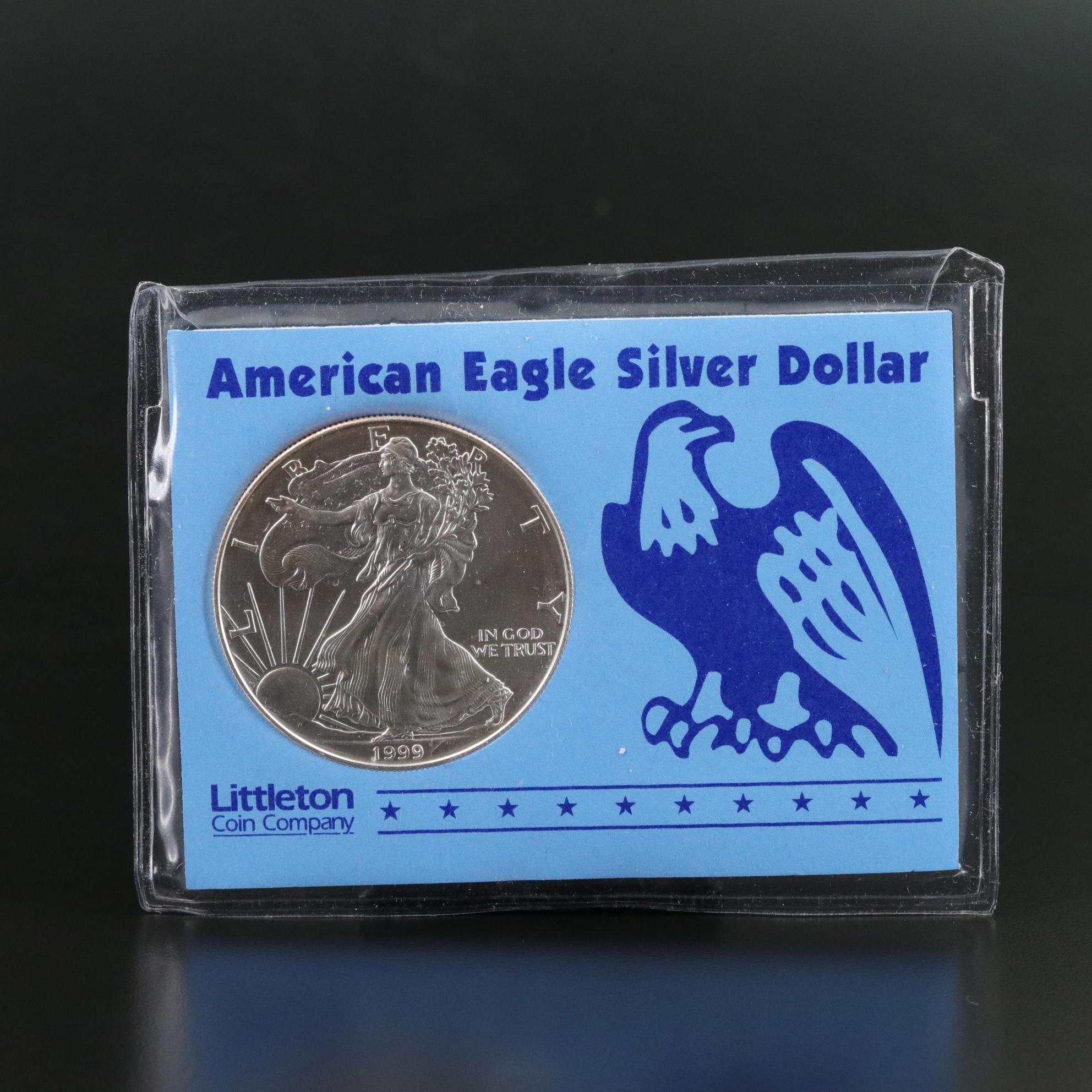 Three Different Date Uncirculated American Silver Eagles