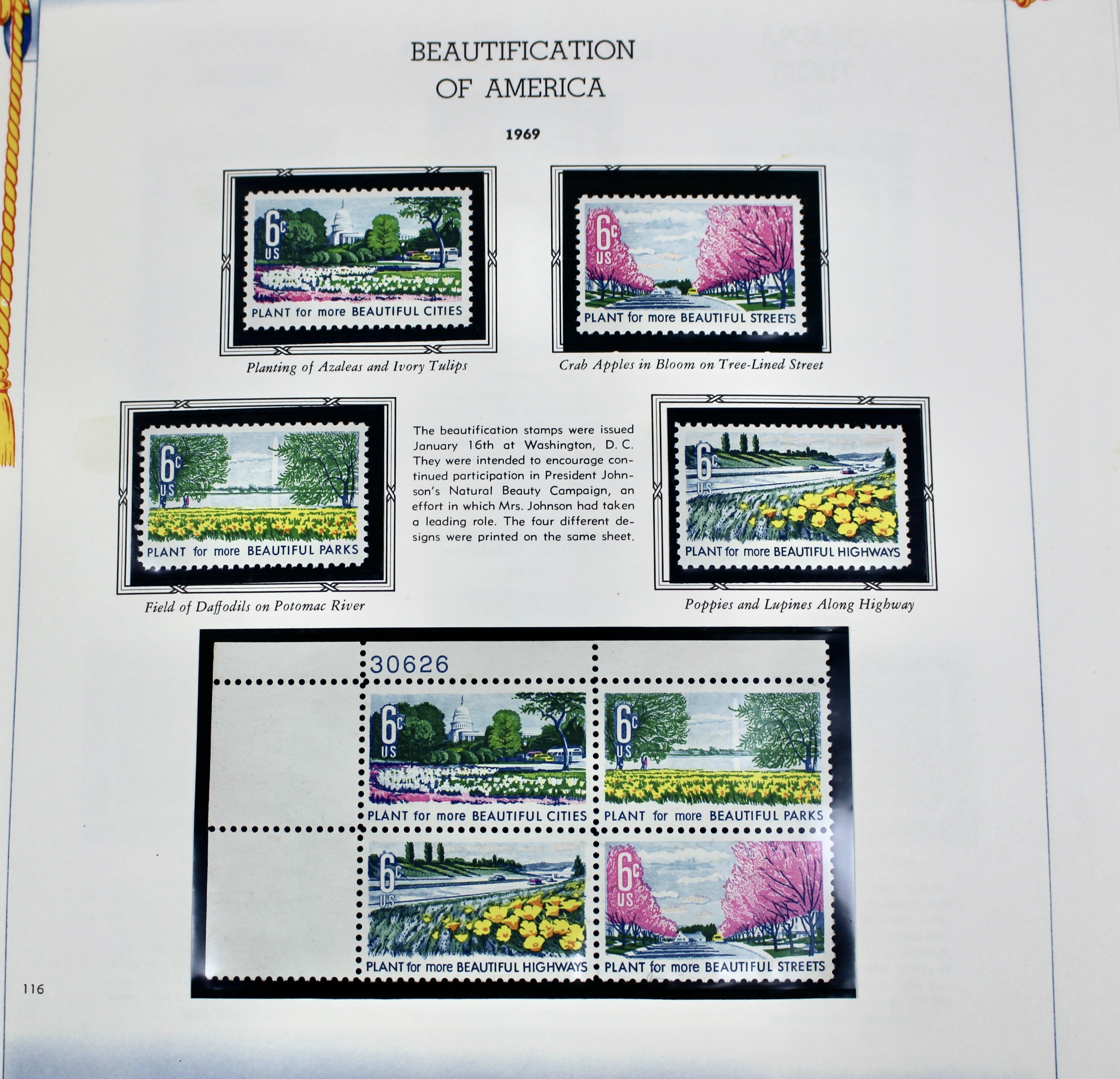 White Ace Commemorative Singles Stamp Collection, 1966 to 1982