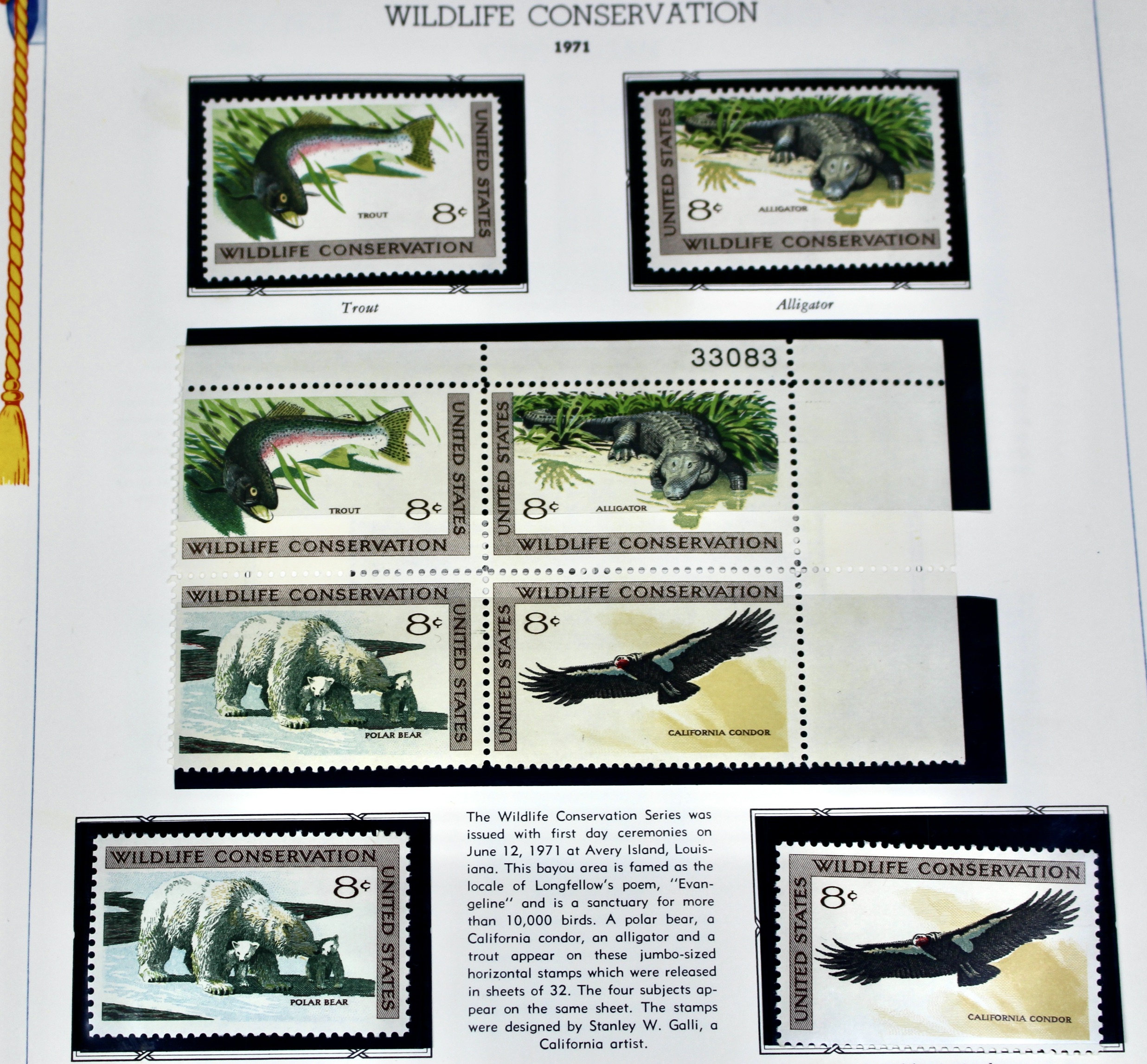 White Ace Commemorative Singles Stamp Collection, 1966 to 1982
