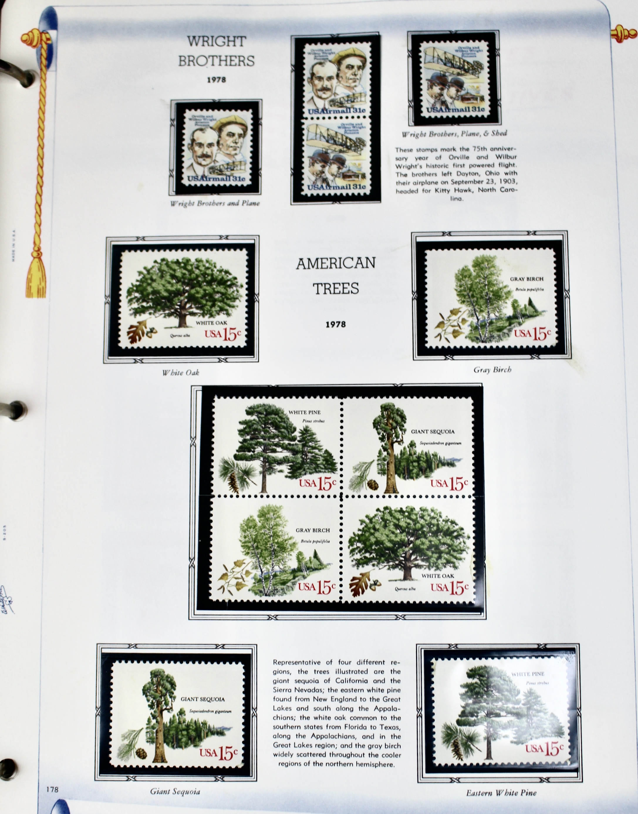 White Ace Commemorative Singles Stamp Collection, 1966 to 1982