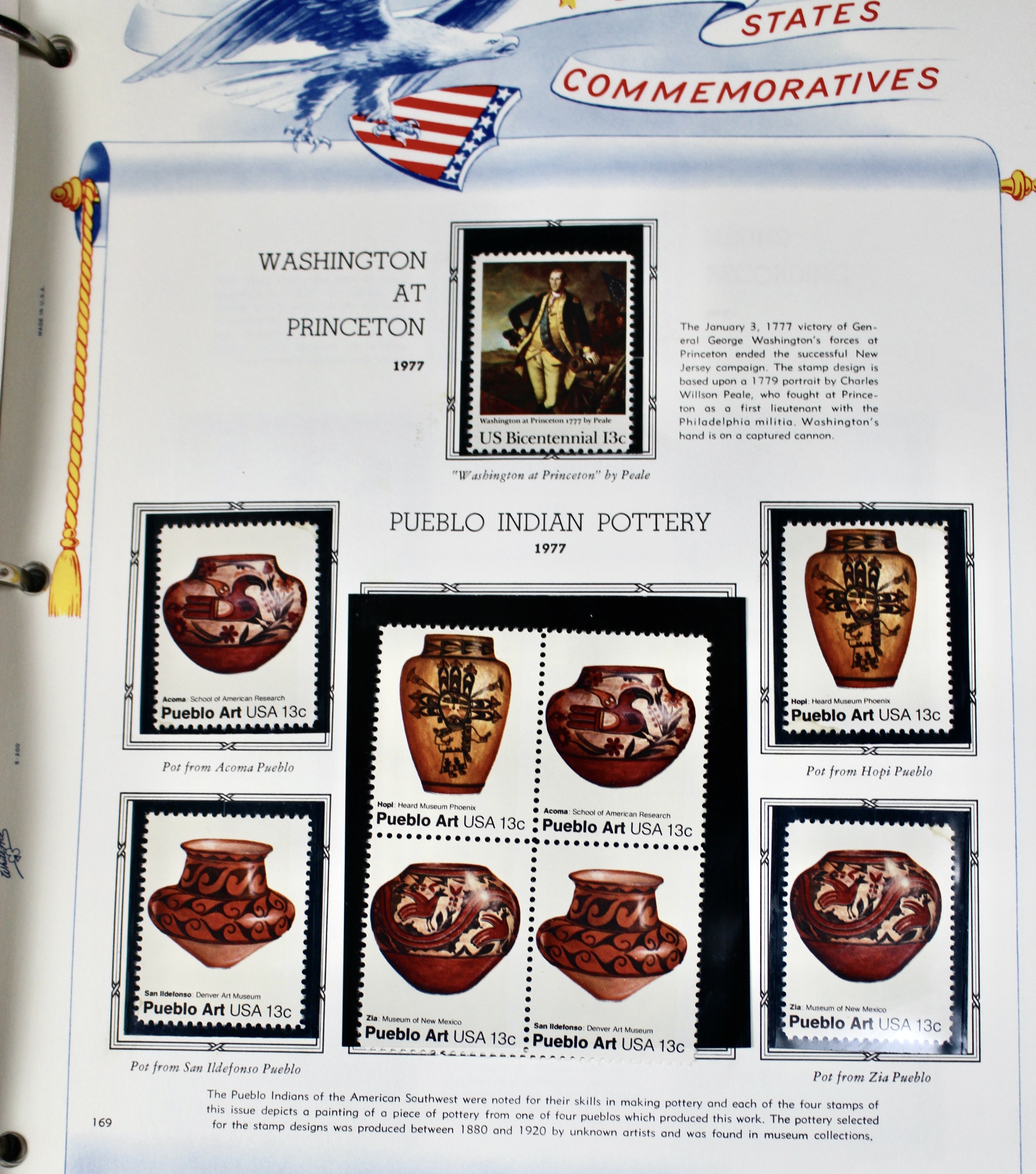 White Ace Commemorative Singles Stamp Collection, 1966 to 1982