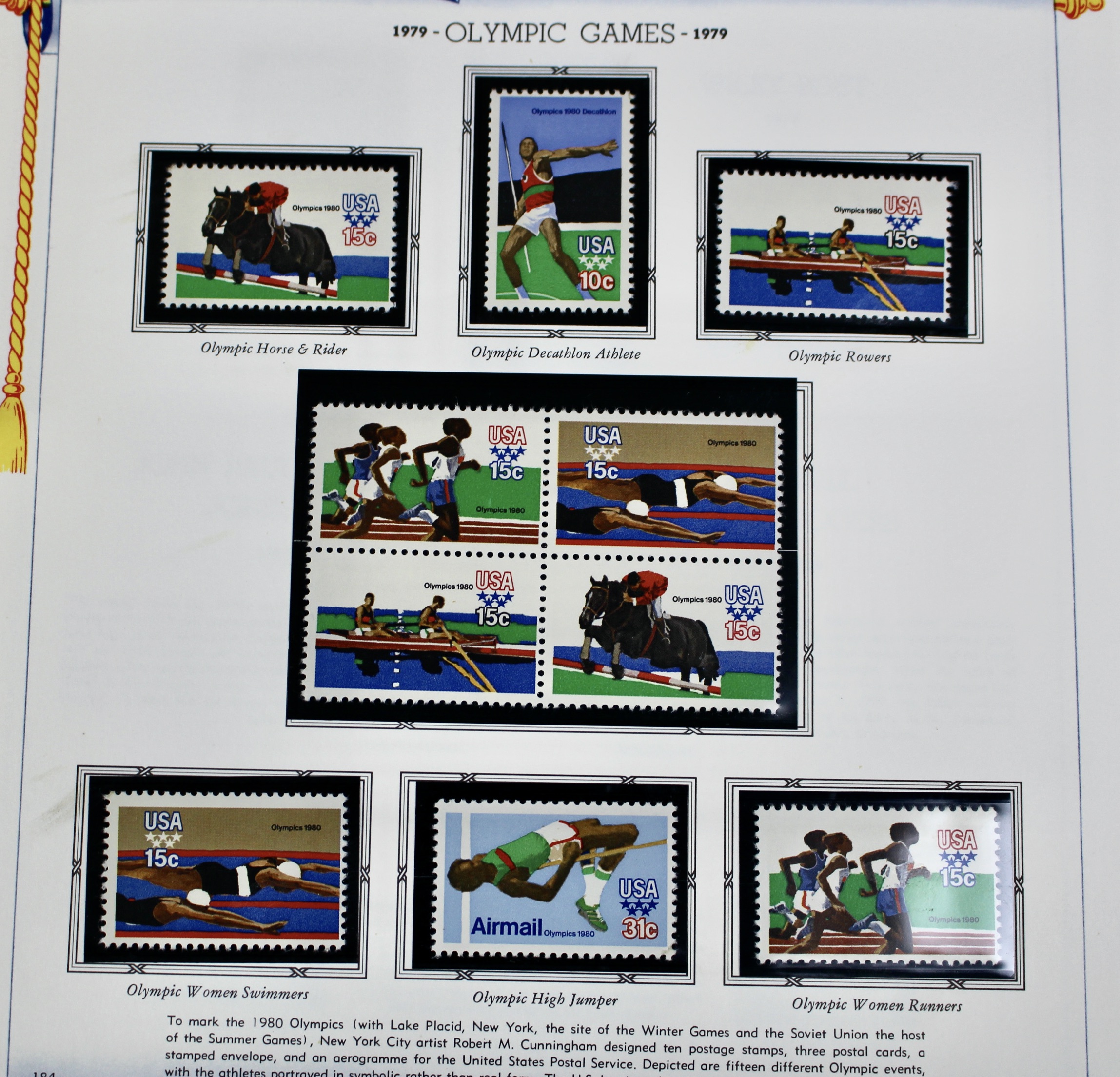 White Ace Commemorative Singles Stamp Collection, 1966 to 1982