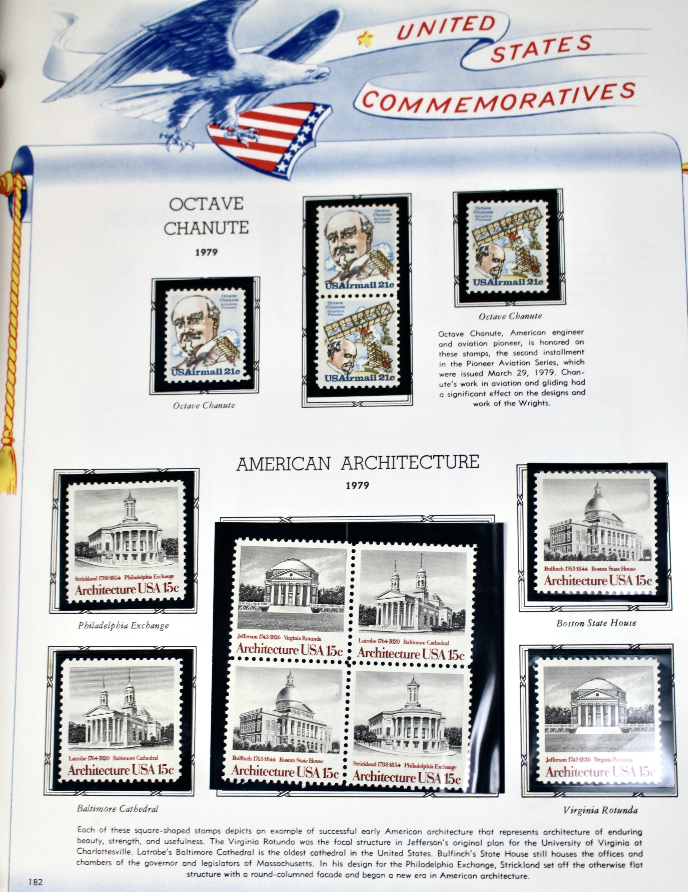 White Ace Commemorative Singles Stamp Collection, 1966 to 1982