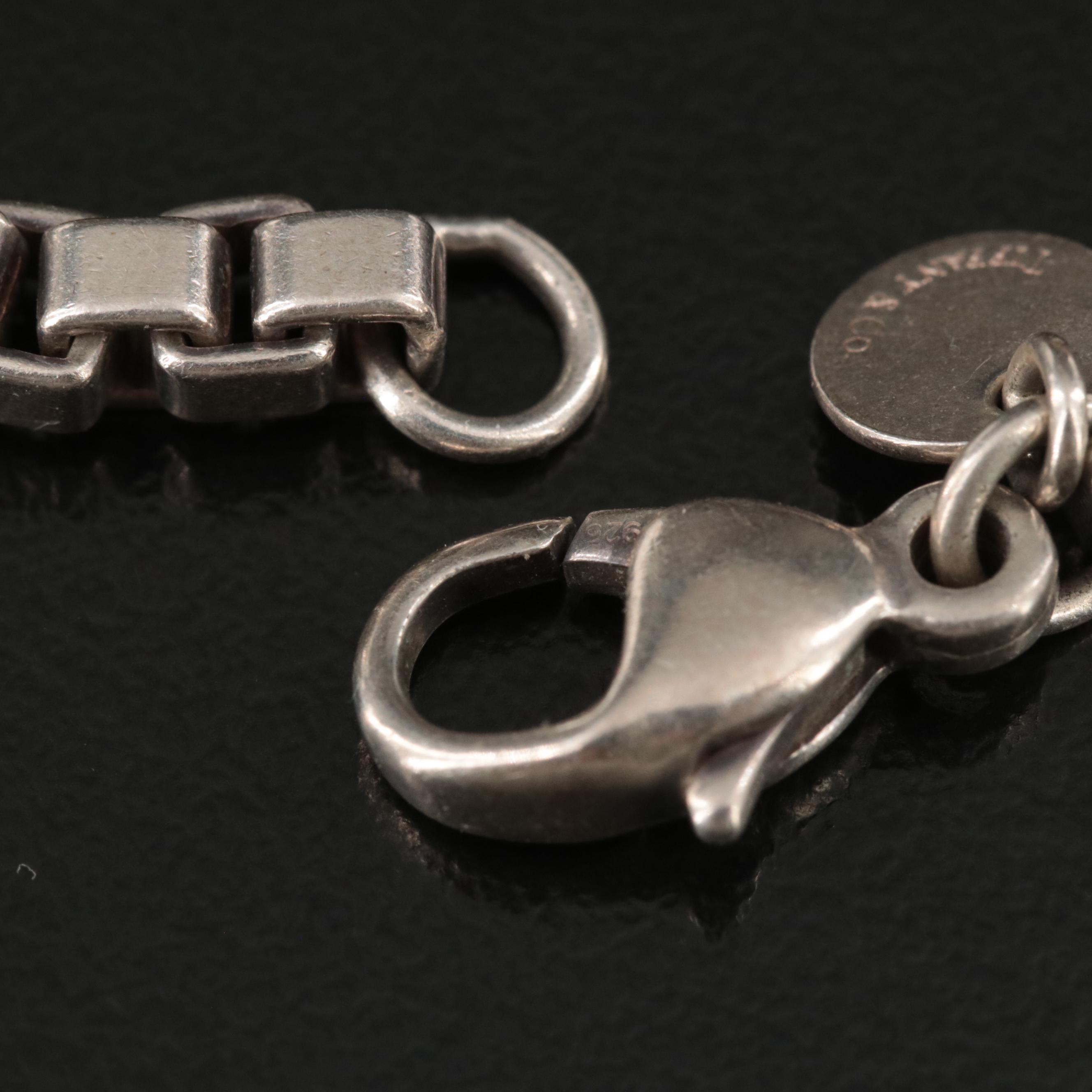Tiffany & Co. Sterling Venetian Link Chain Bracelet