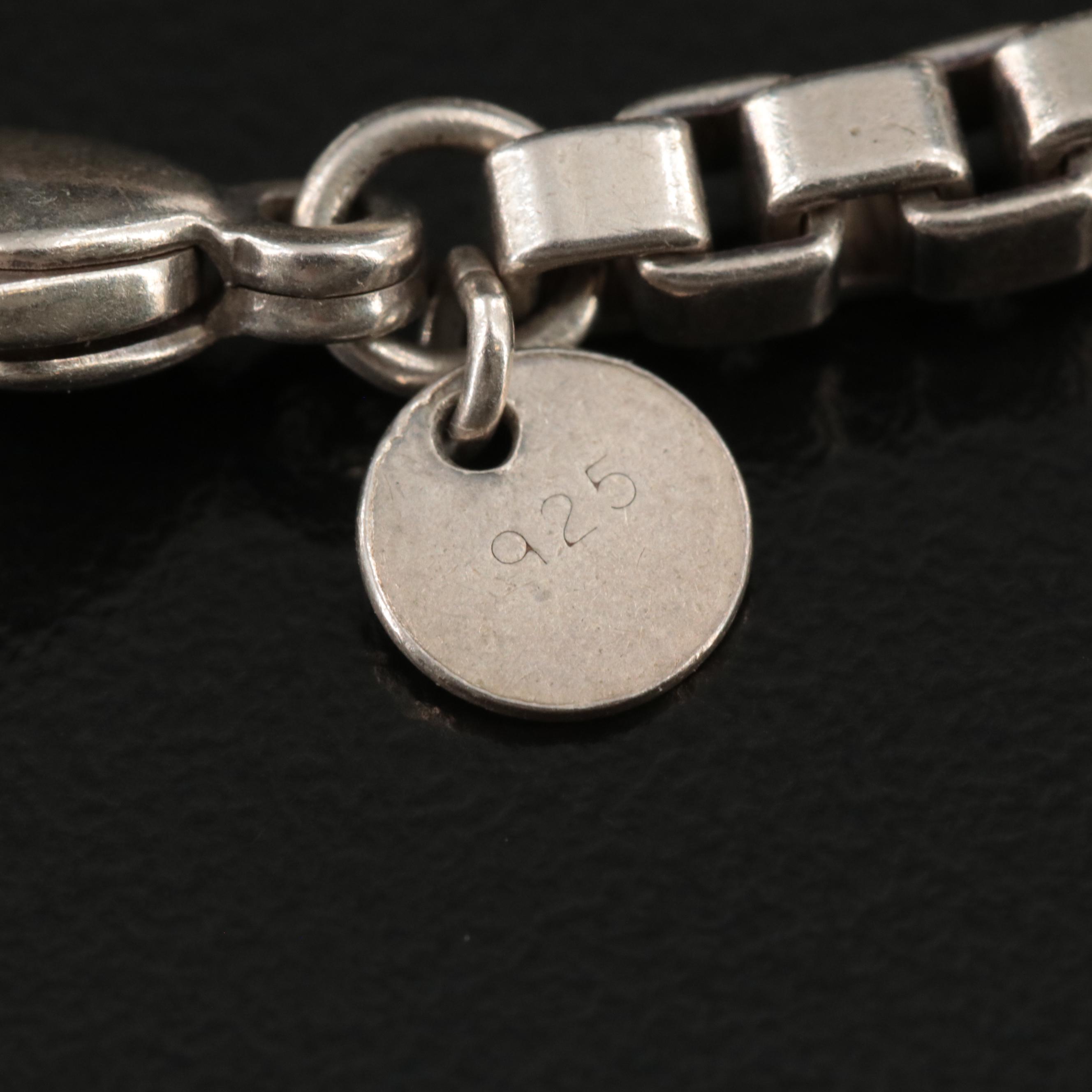 Tiffany & Co. Sterling Venetian Link Chain Bracelet