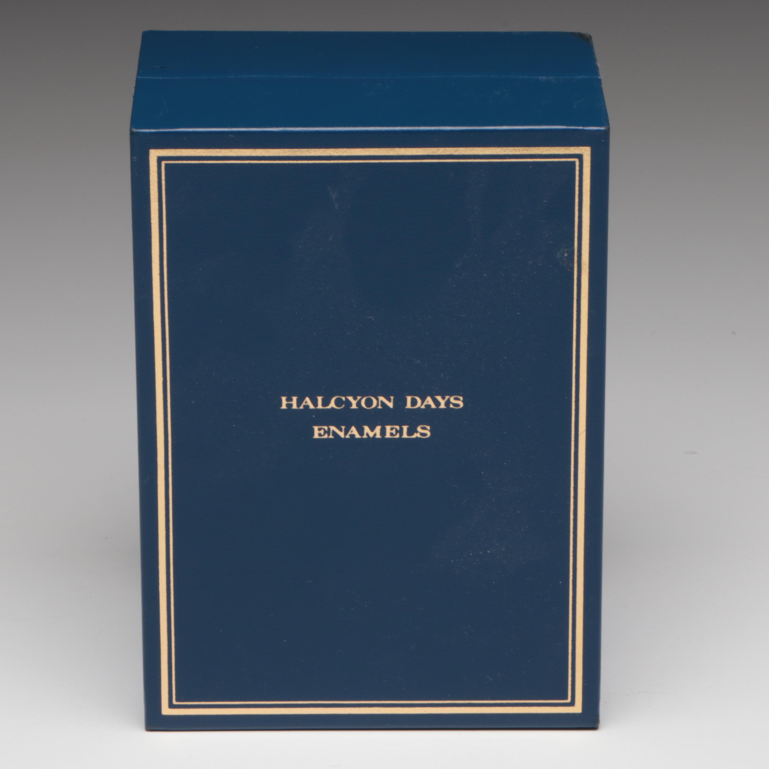 Halcyon Day Limited Edition Musical Enamel Box