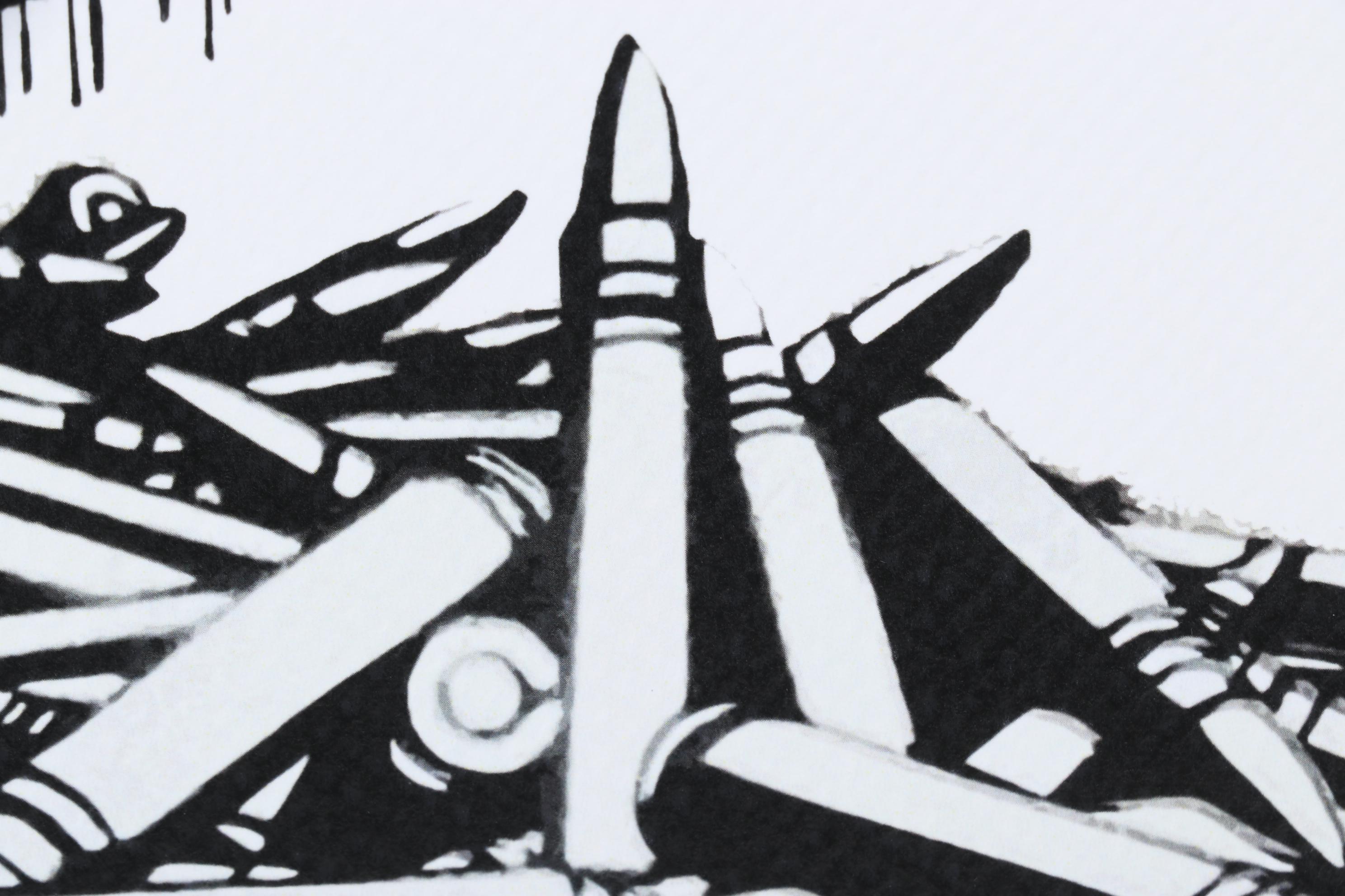 Death NYC Pop Art Graphic Print Featuring Alice in Wonderland, 2023