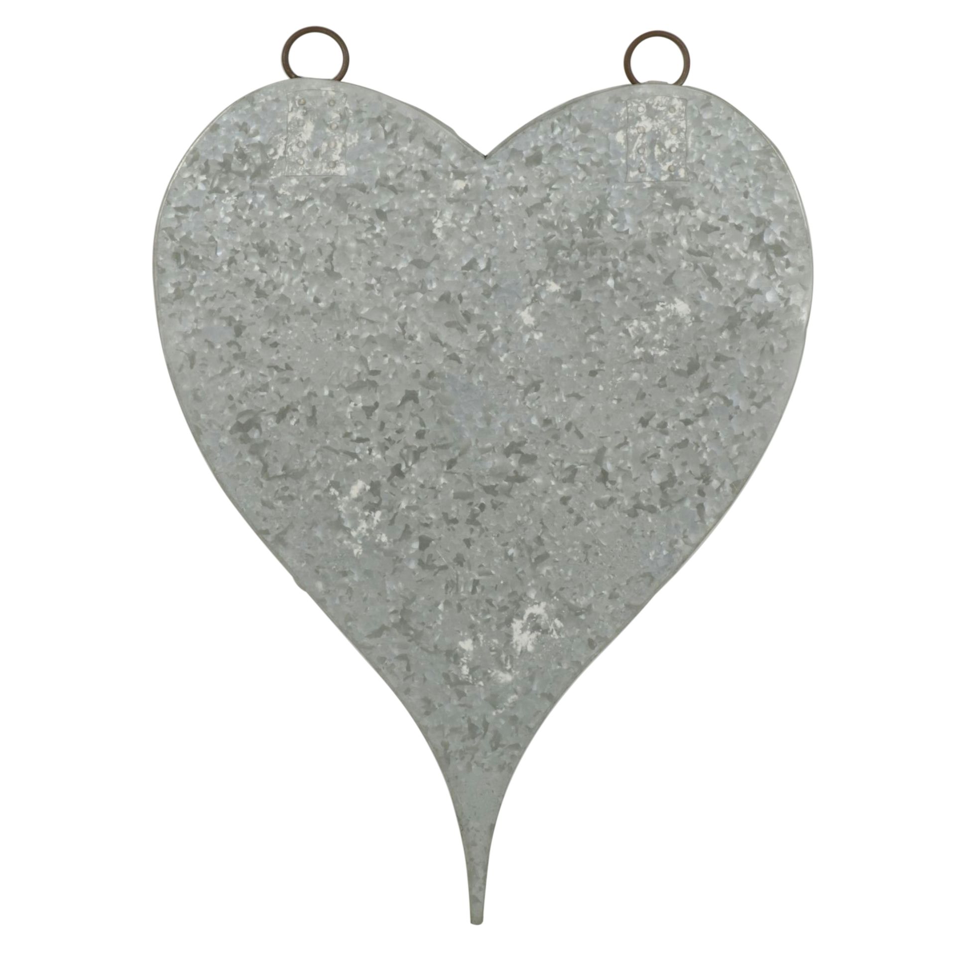 Oversized Steel Heart-Shaped Magnetic Memento Board