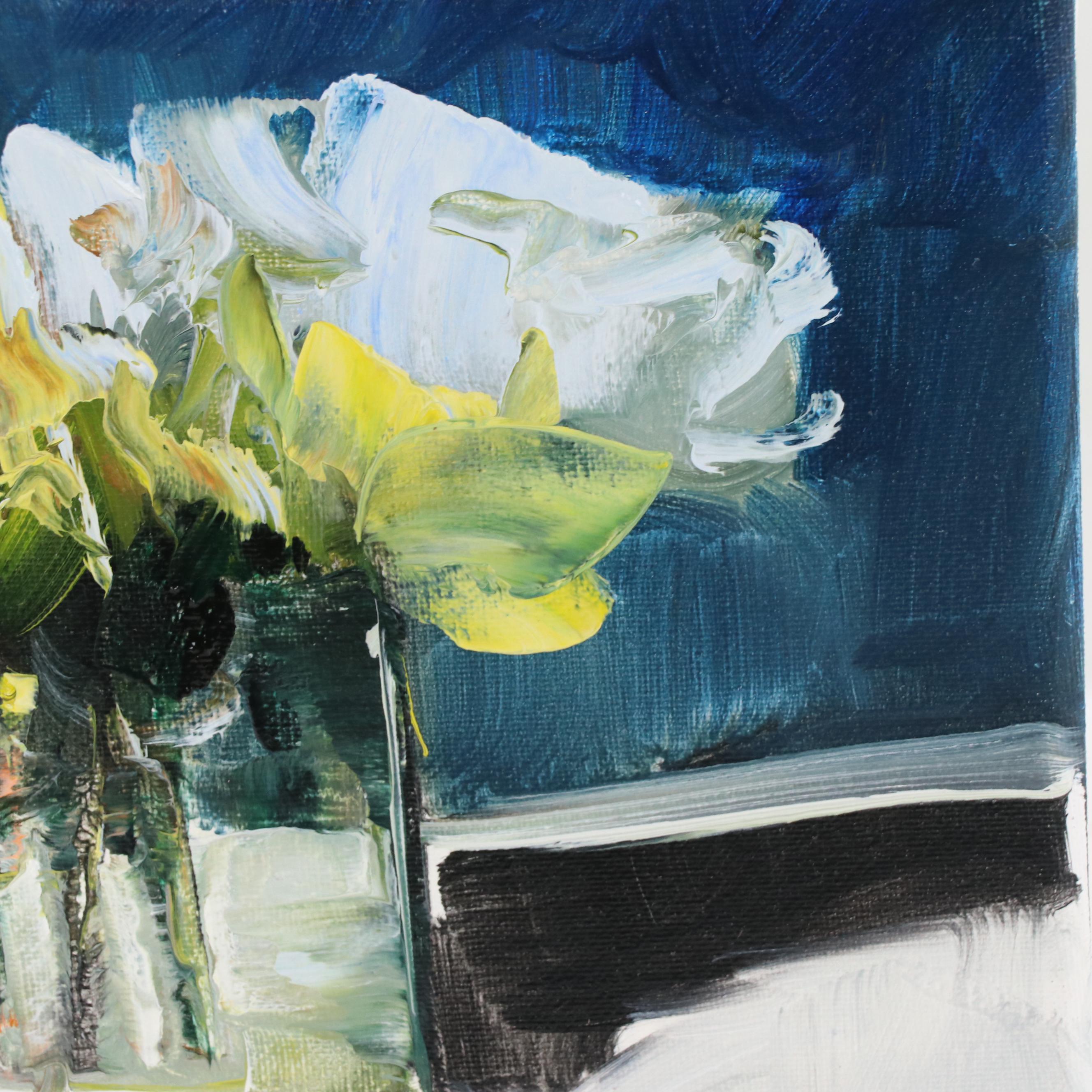 José Lima Floral Still Life Oil Painting, 2023