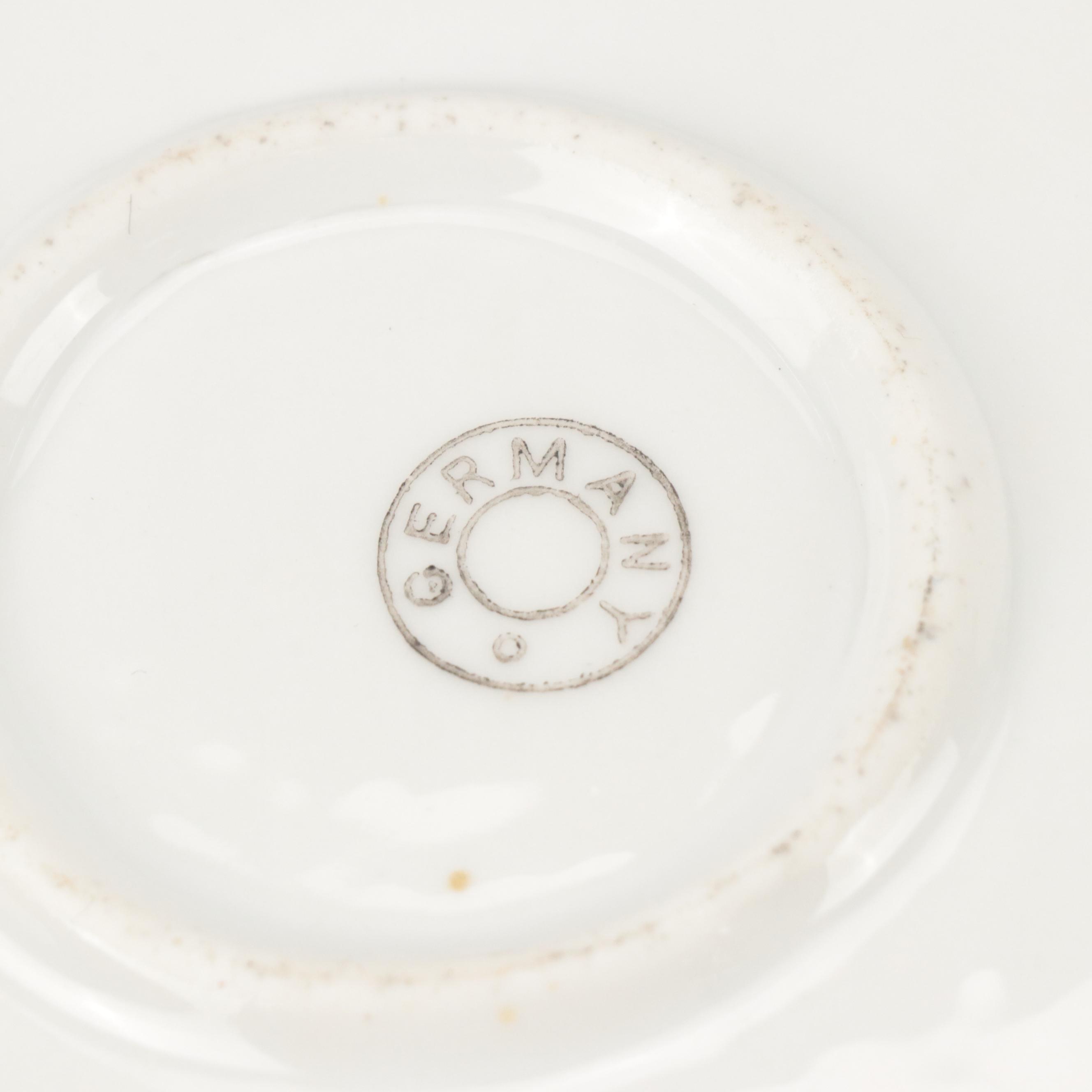 Royal Bayreuth with Limoges and Other Porcelain Bowls and Tableware