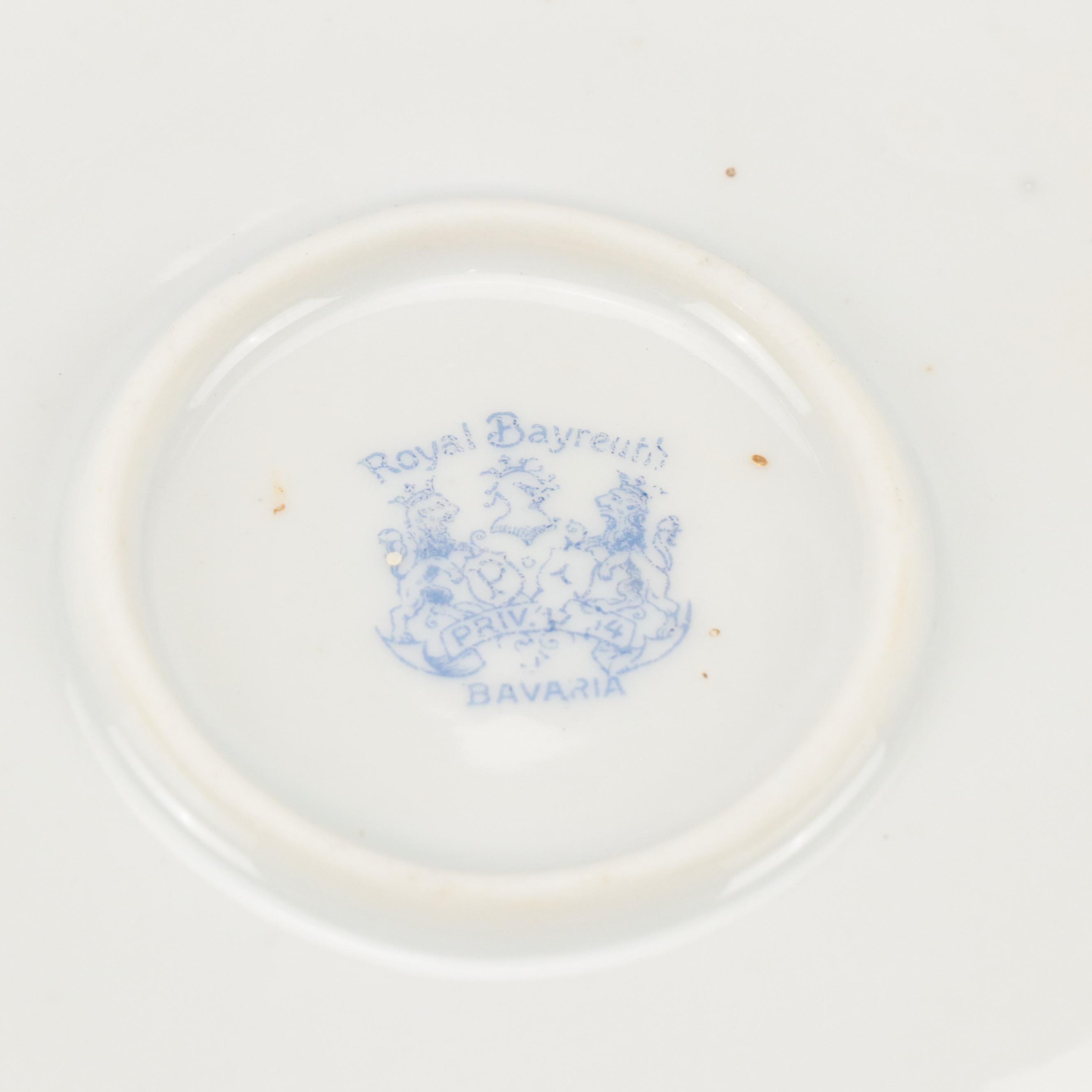Royal Bayreuth with Limoges and Other Porcelain Bowls and Tableware