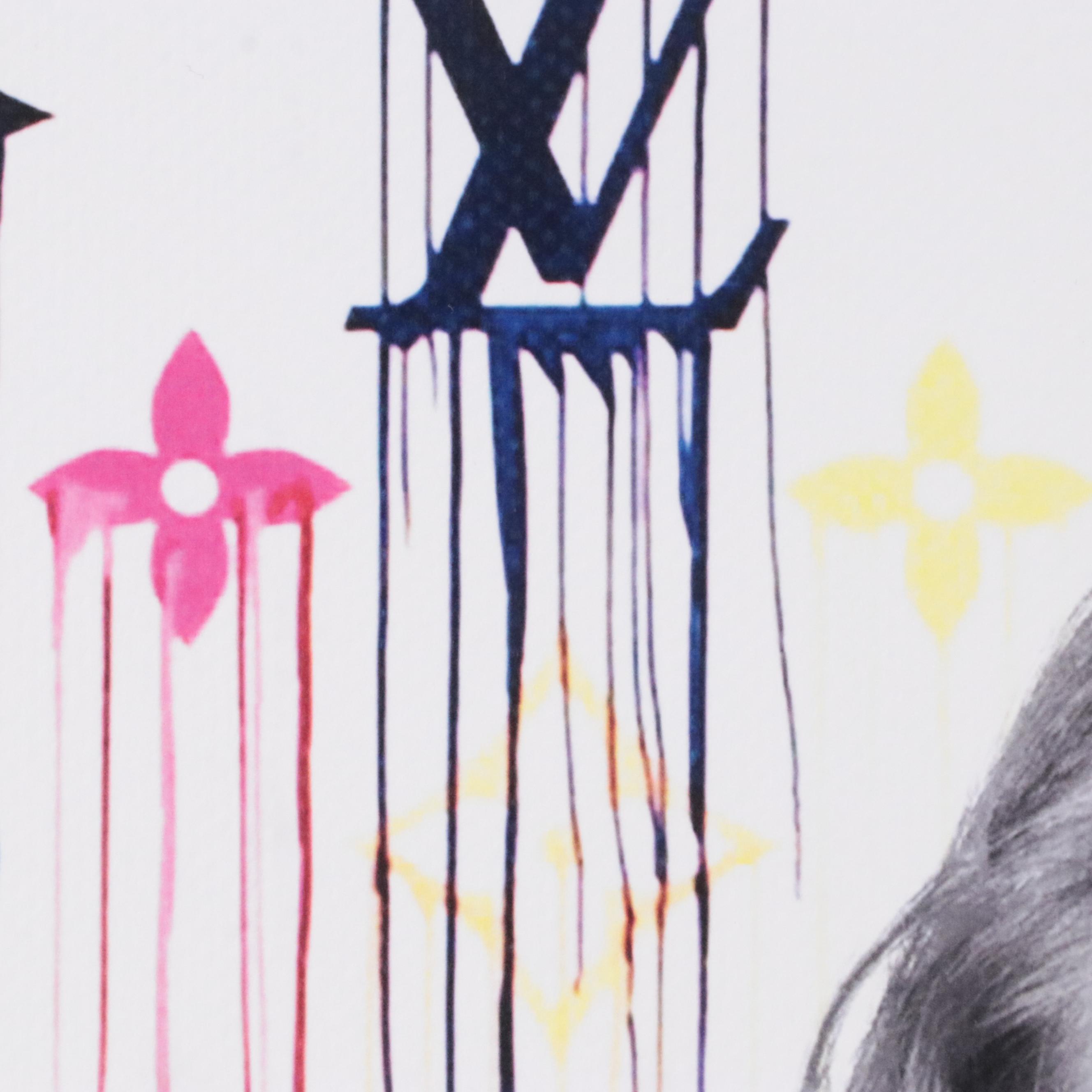 Death NYC Pop Art Graphic Print of Taylor Swift x Louis Vuitton, 2022