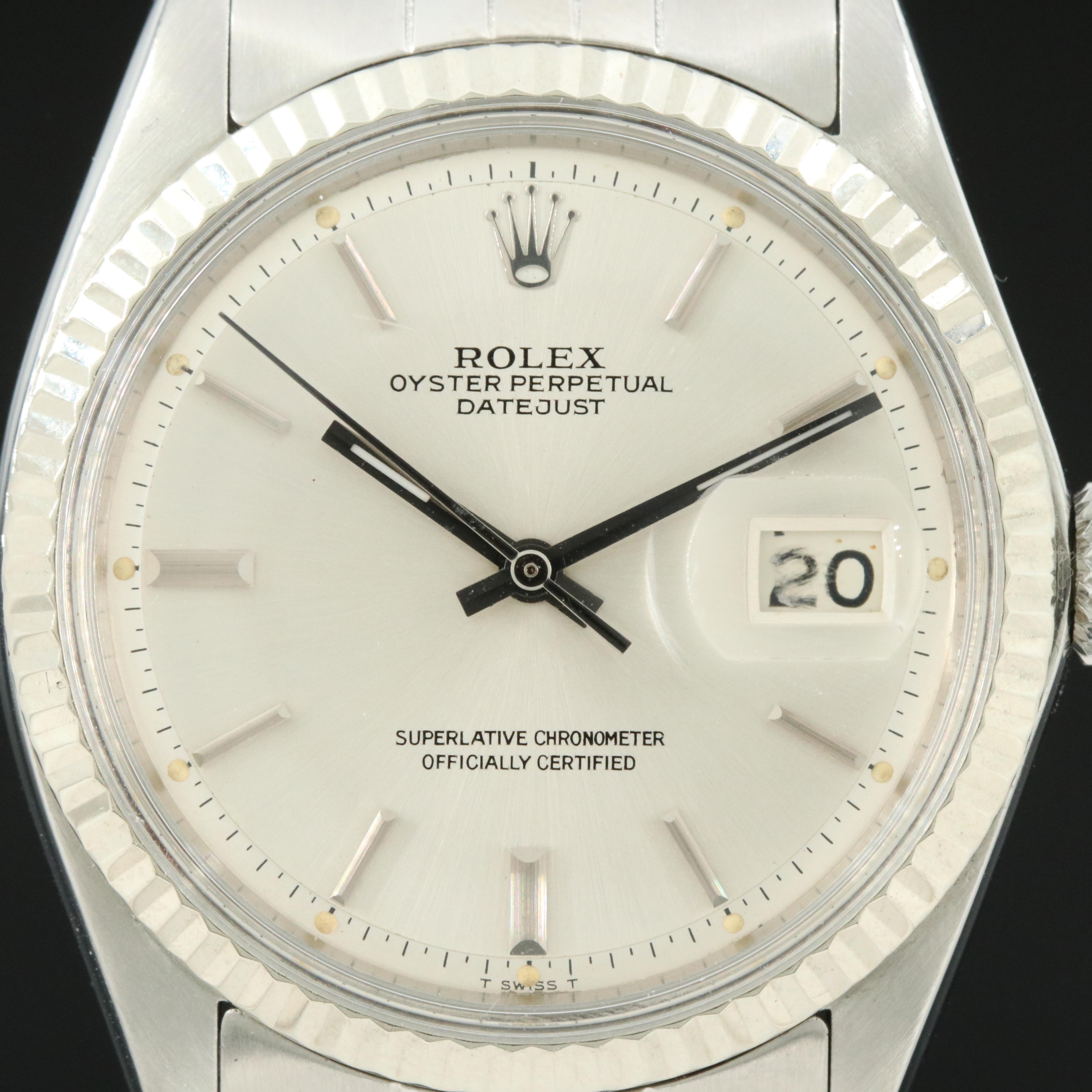 1973 Rolex Oyster Perpetual Datejust Watch