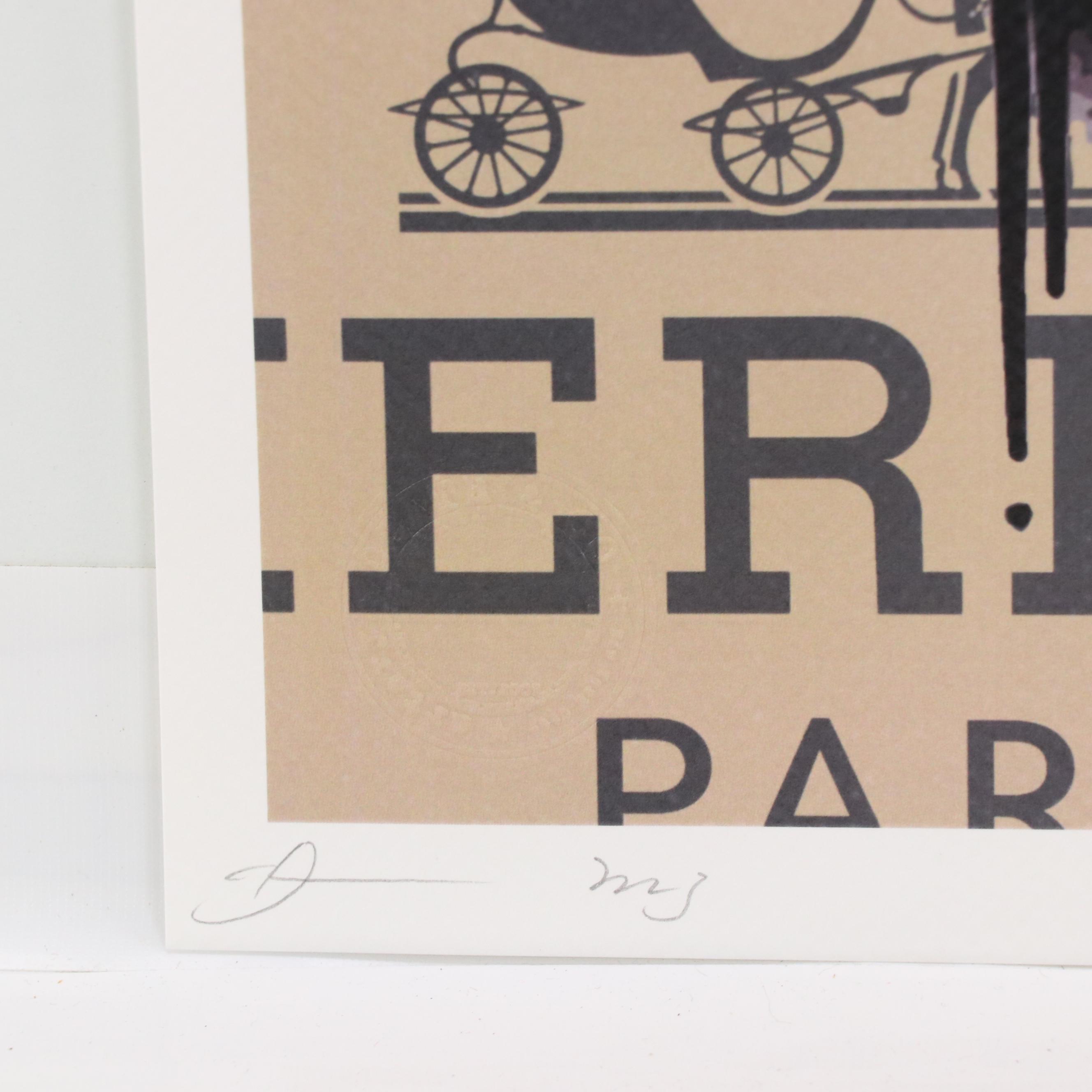 Death NYC Pop Art Graphic Print of Tupac Shakur x Hermès