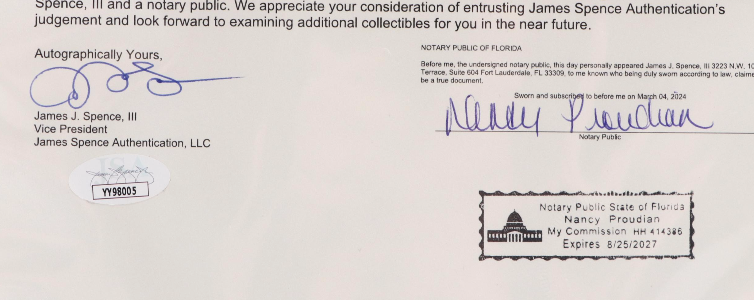 Theodore Roosevelt Cut Signature, Early 20th Century