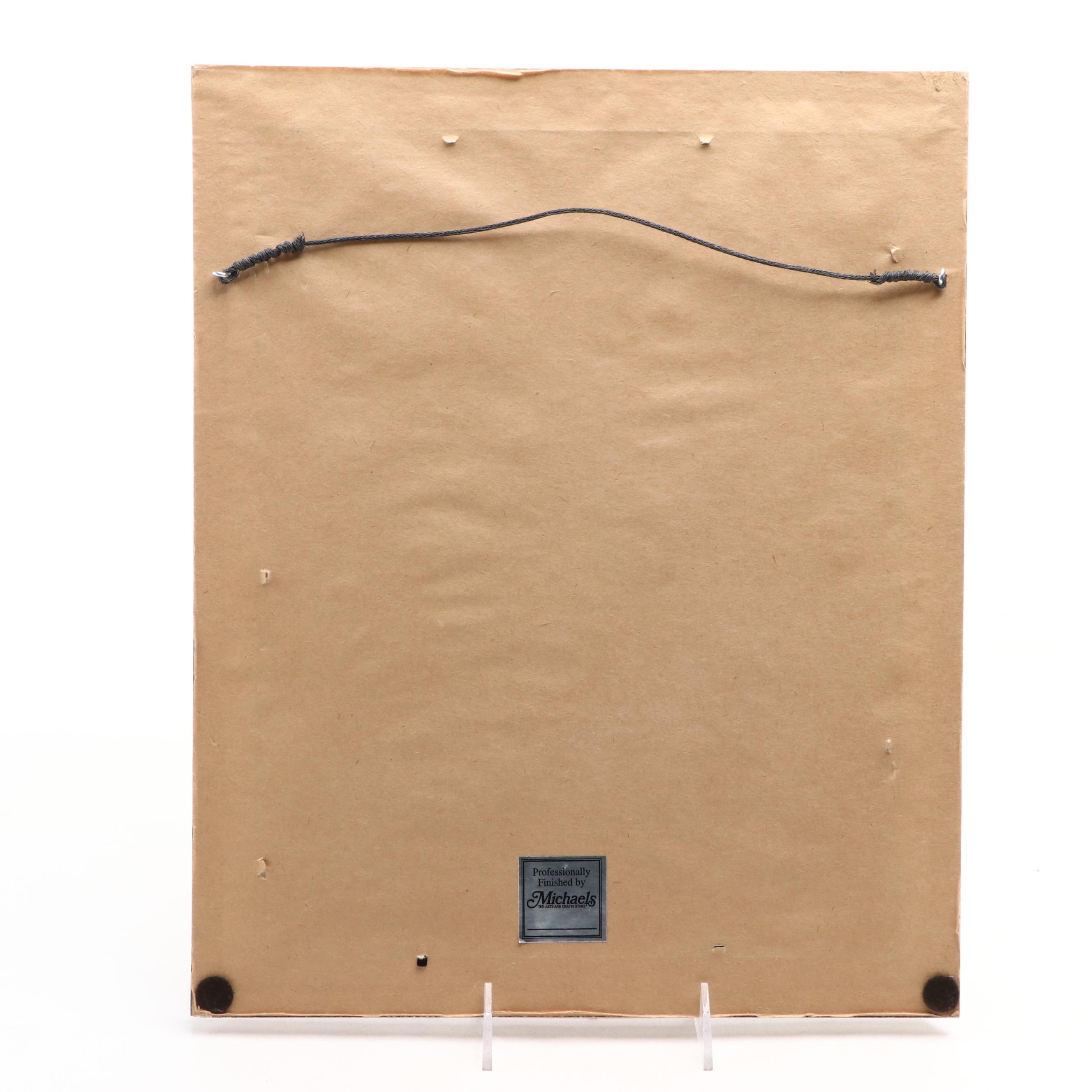 Theodore Roosevelt Signed Print, Early 20th Century