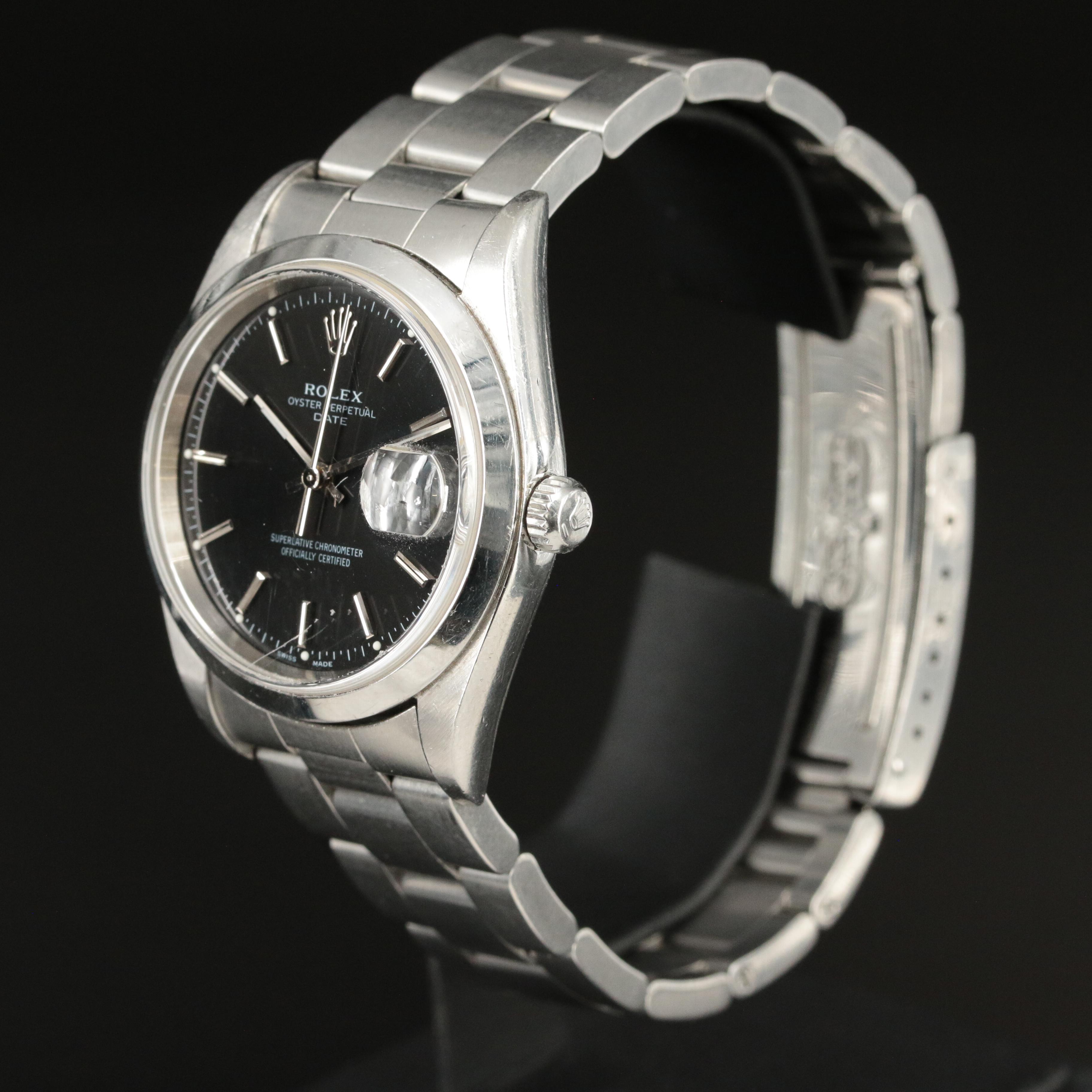 1999 Rolex Oyster Perpetual Date Watch