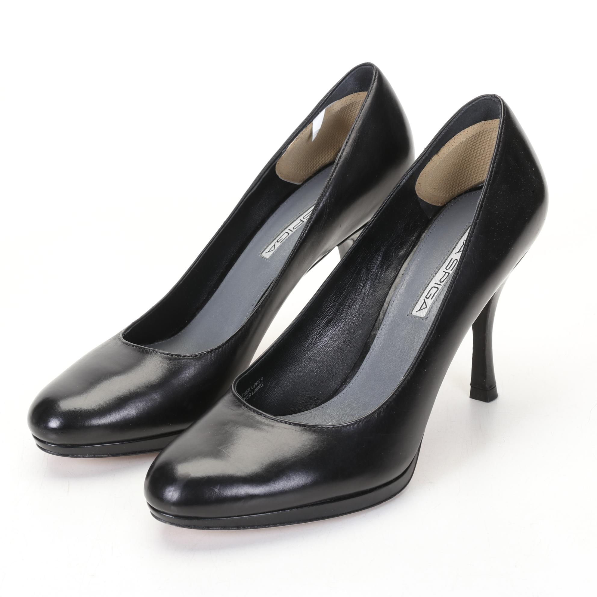 Paloma Picasso Leather Handbag With Via Spiga & Pliner Leather & Suede Shoes