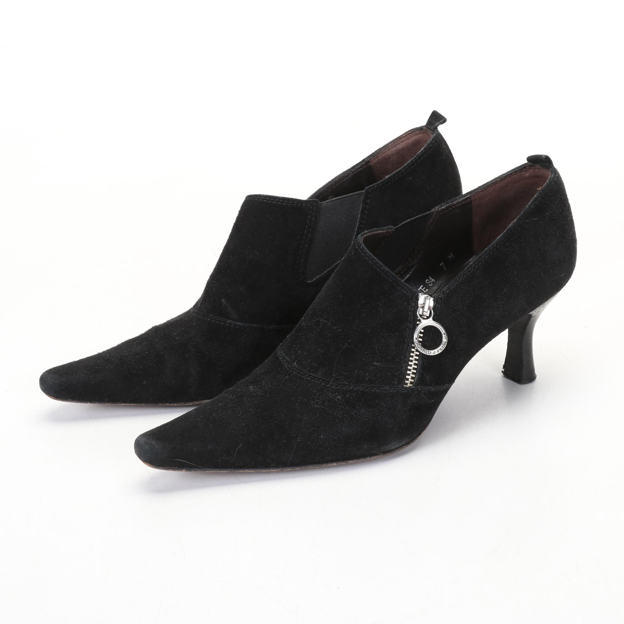 Paloma Picasso Leather Handbag With Via Spiga & Pliner Leather & Suede Shoes