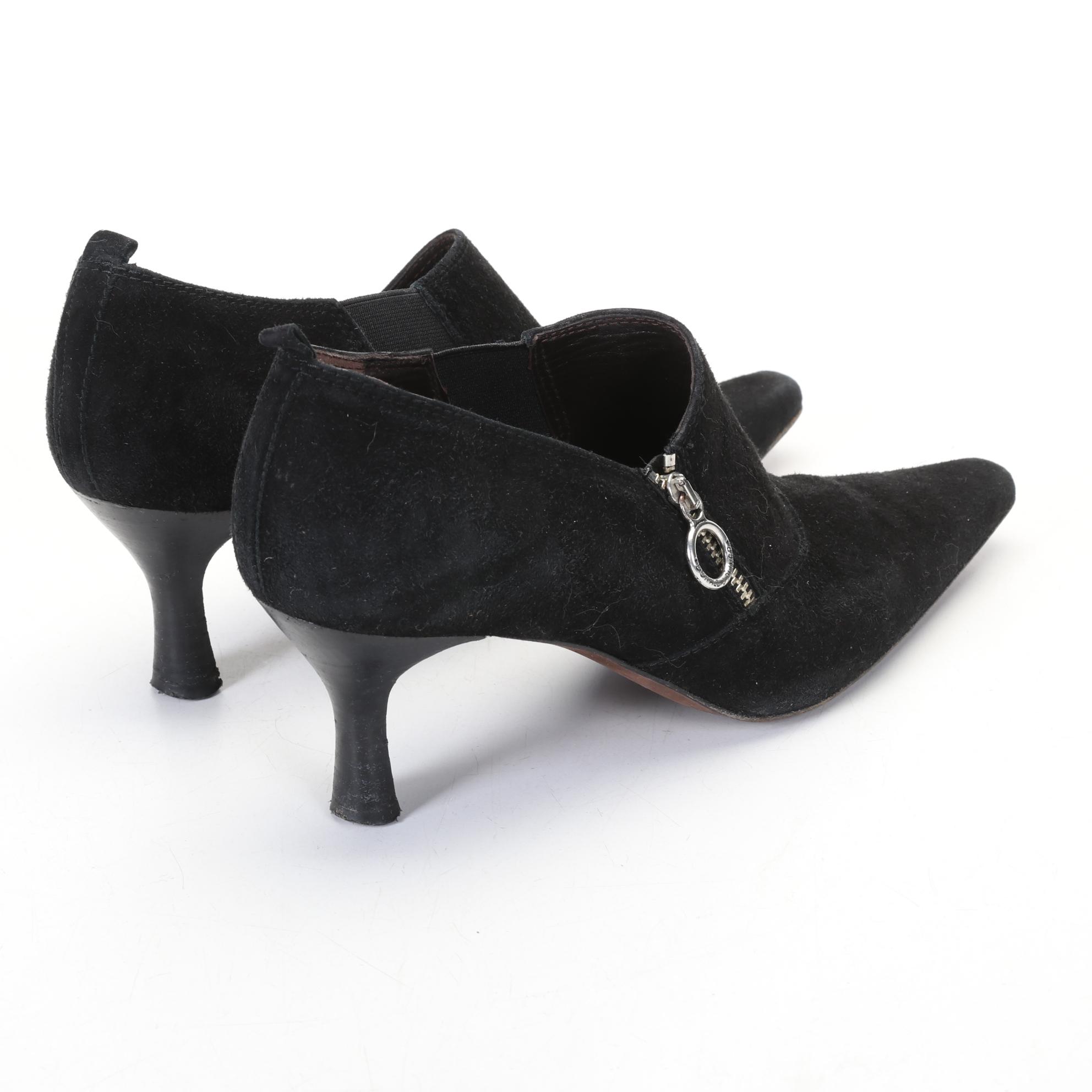 Paloma Picasso Leather Handbag With Via Spiga & Pliner Leather & Suede Shoes