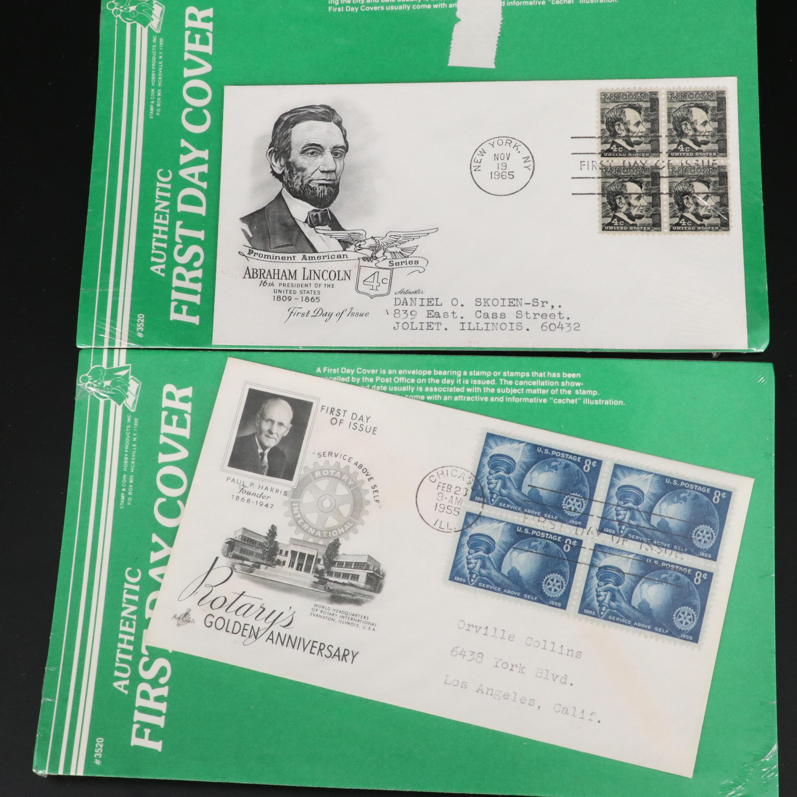121 Vintage U.S. First Day Covers