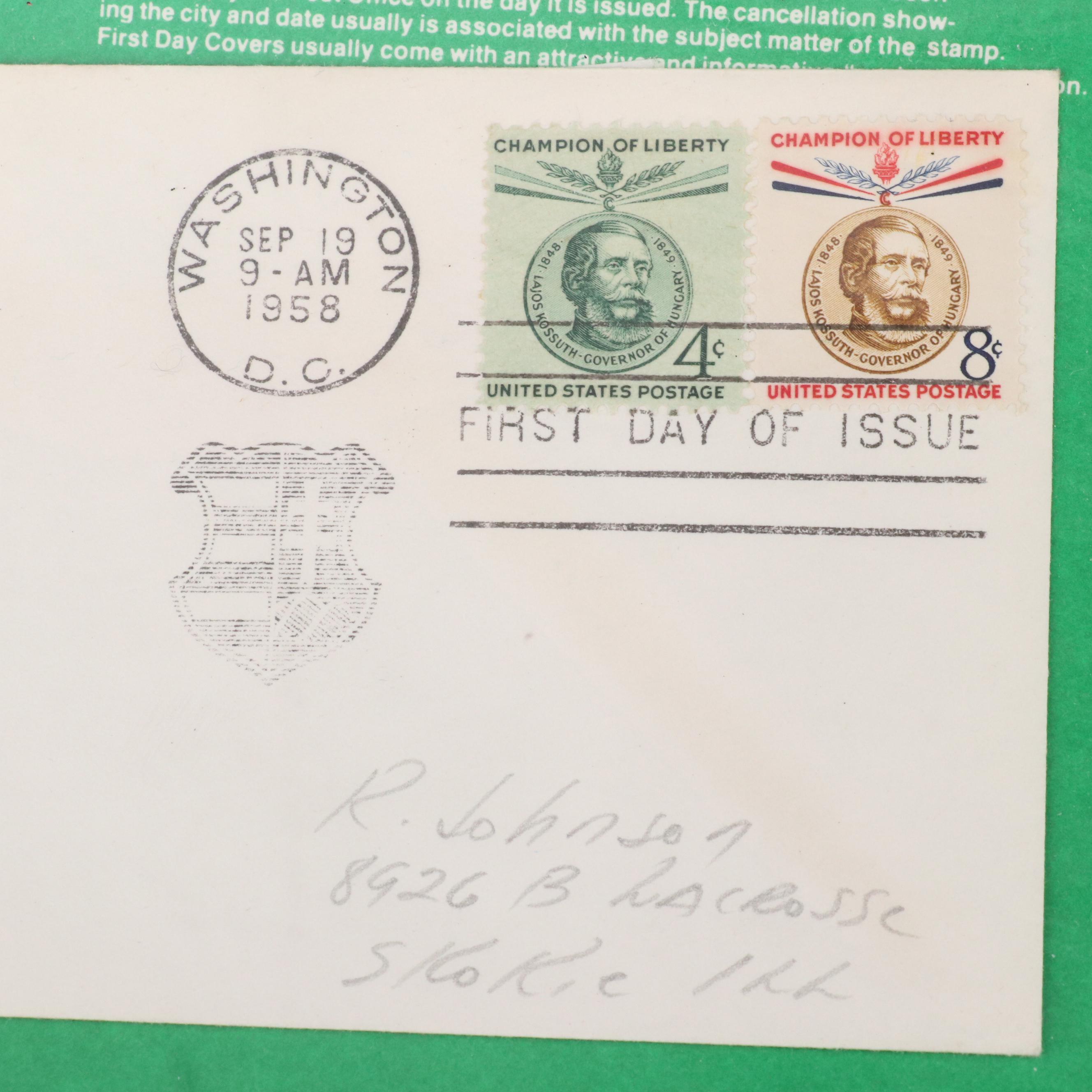 121 Vintage U.S. First Day Covers