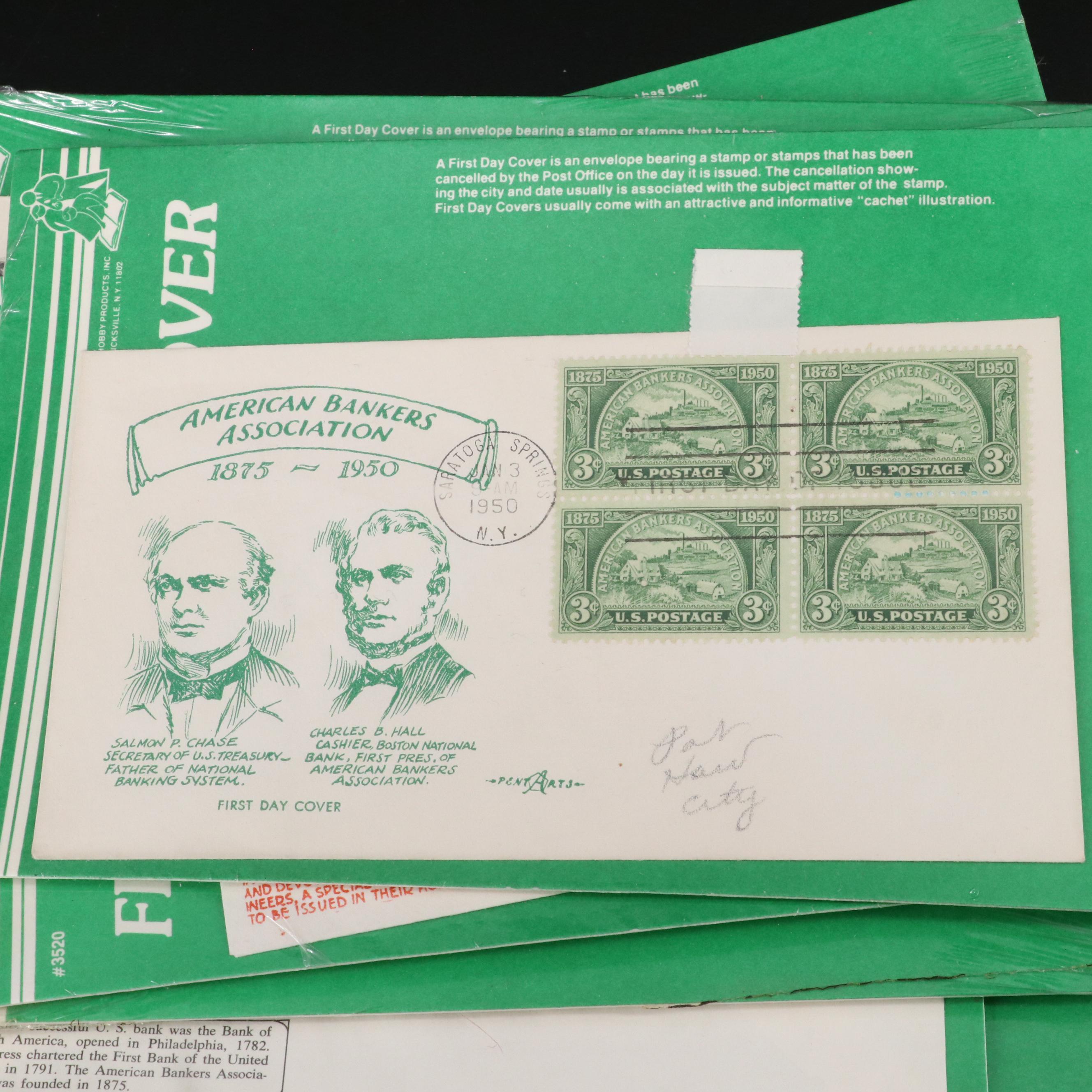 121 Vintage U.S. First Day Covers