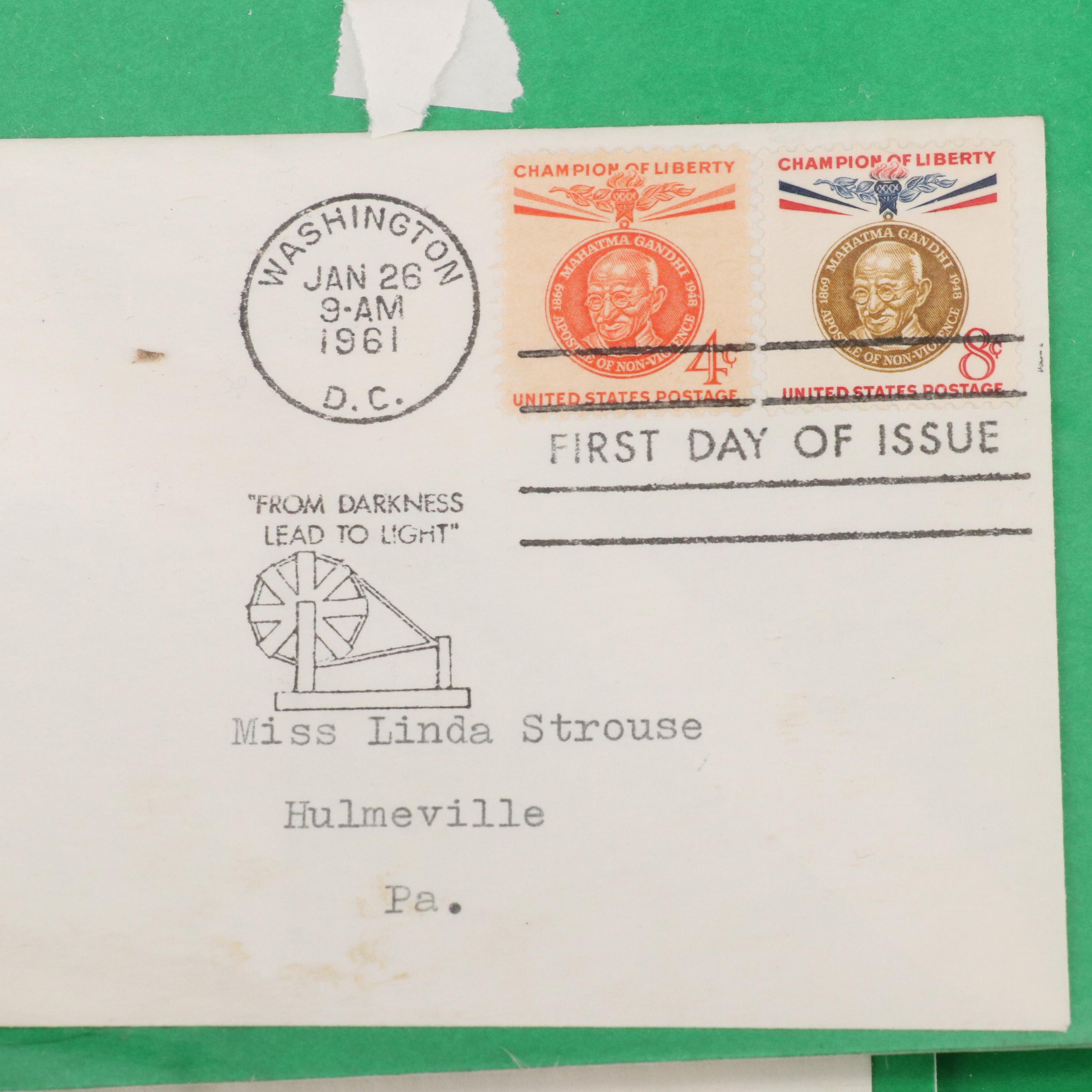 121 Vintage U.S. First Day Covers