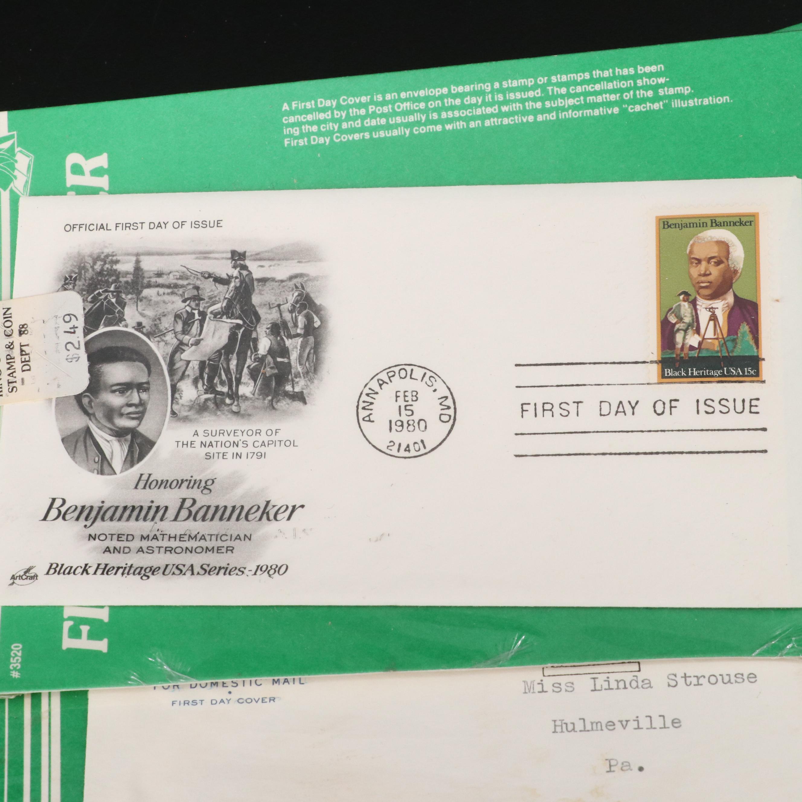 121 Vintage U.S. First Day Covers