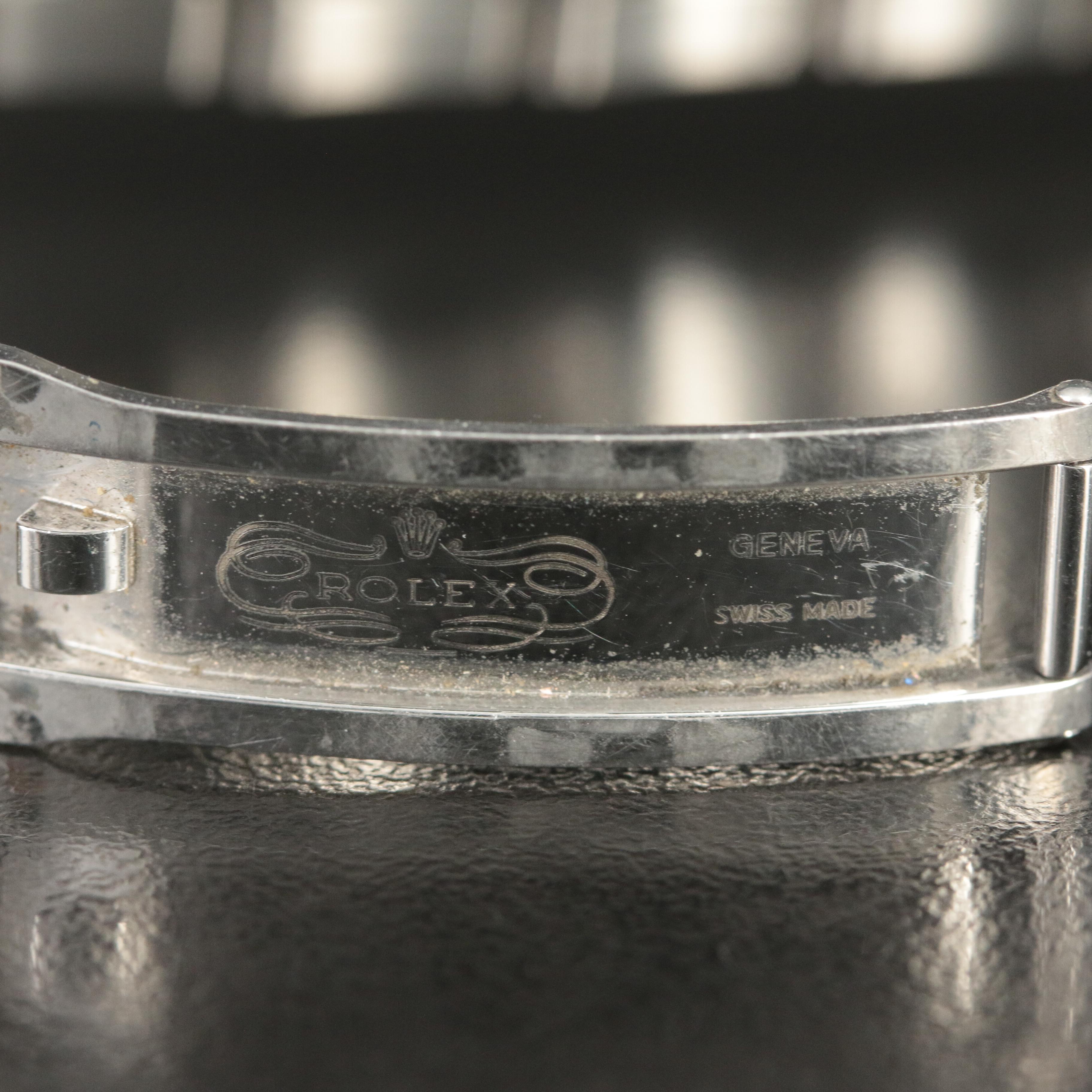 2008 Rolex Salmon Roman Dial Datejust Watch