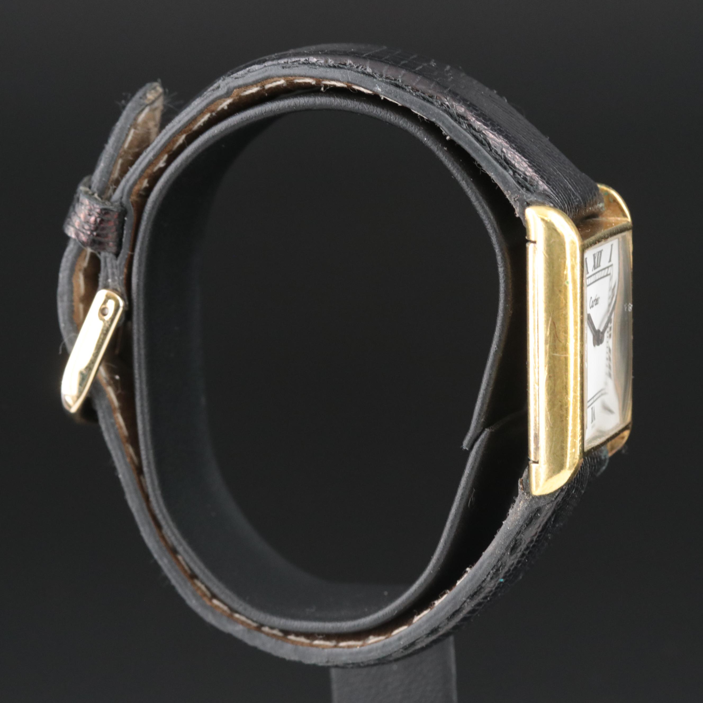 Vintage Cartier Swiss Manual Wind Watch