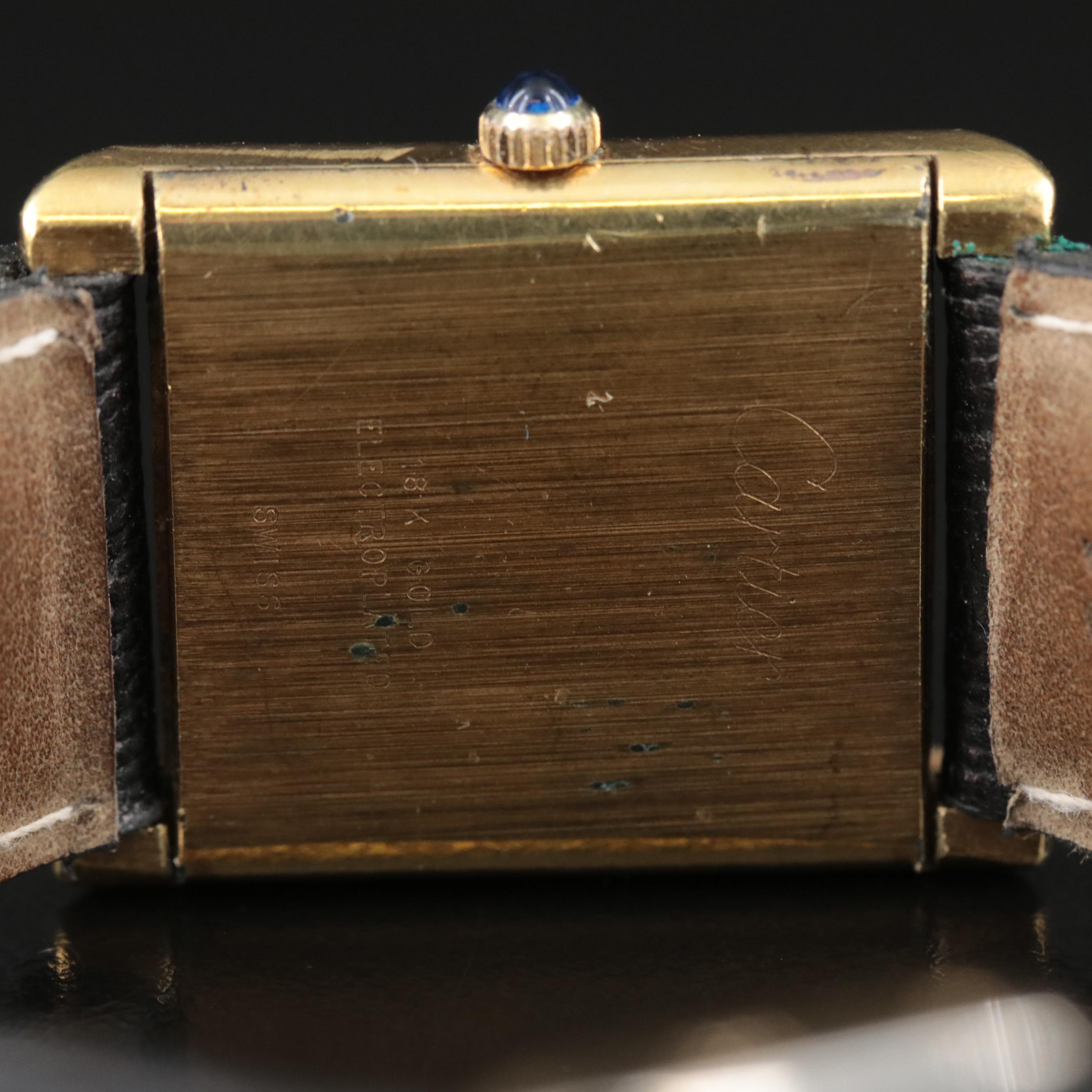 Vintage Cartier Swiss Manual Wind Watch