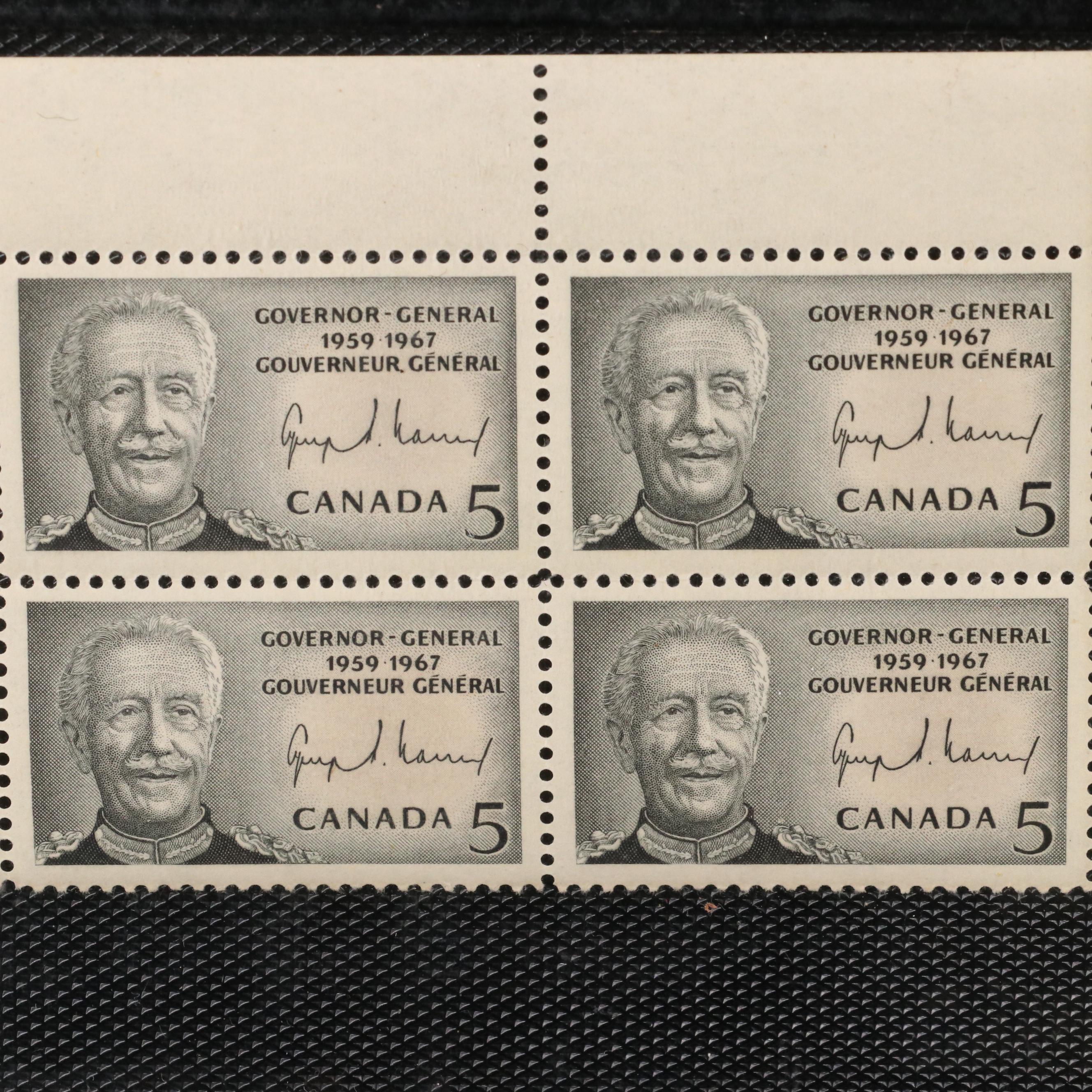Collection of Mint Condition Canadian Postage Stamps