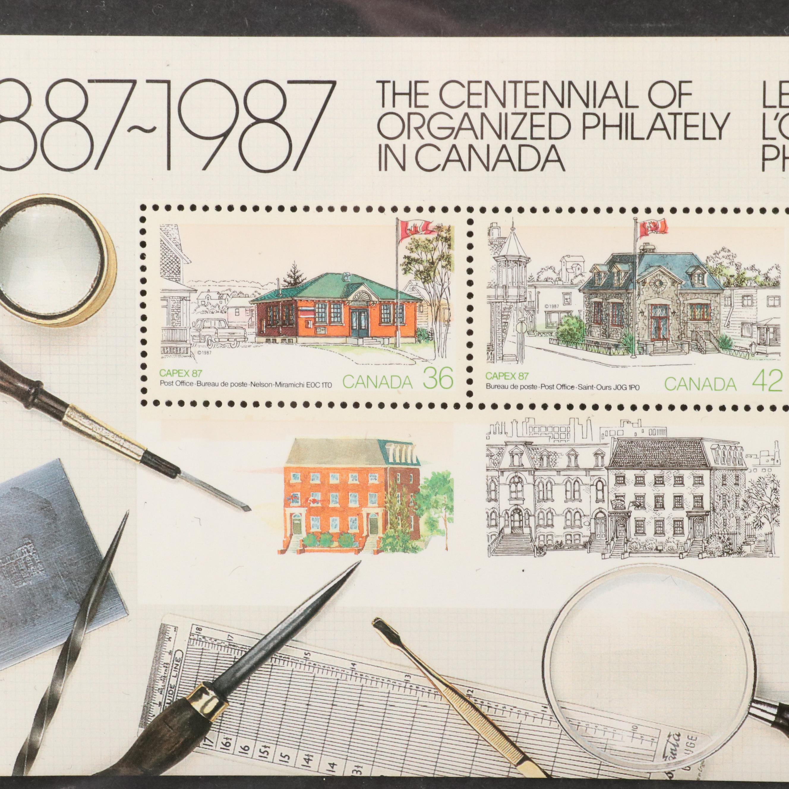 Collection of Mint Condition Canadian Postage Stamps