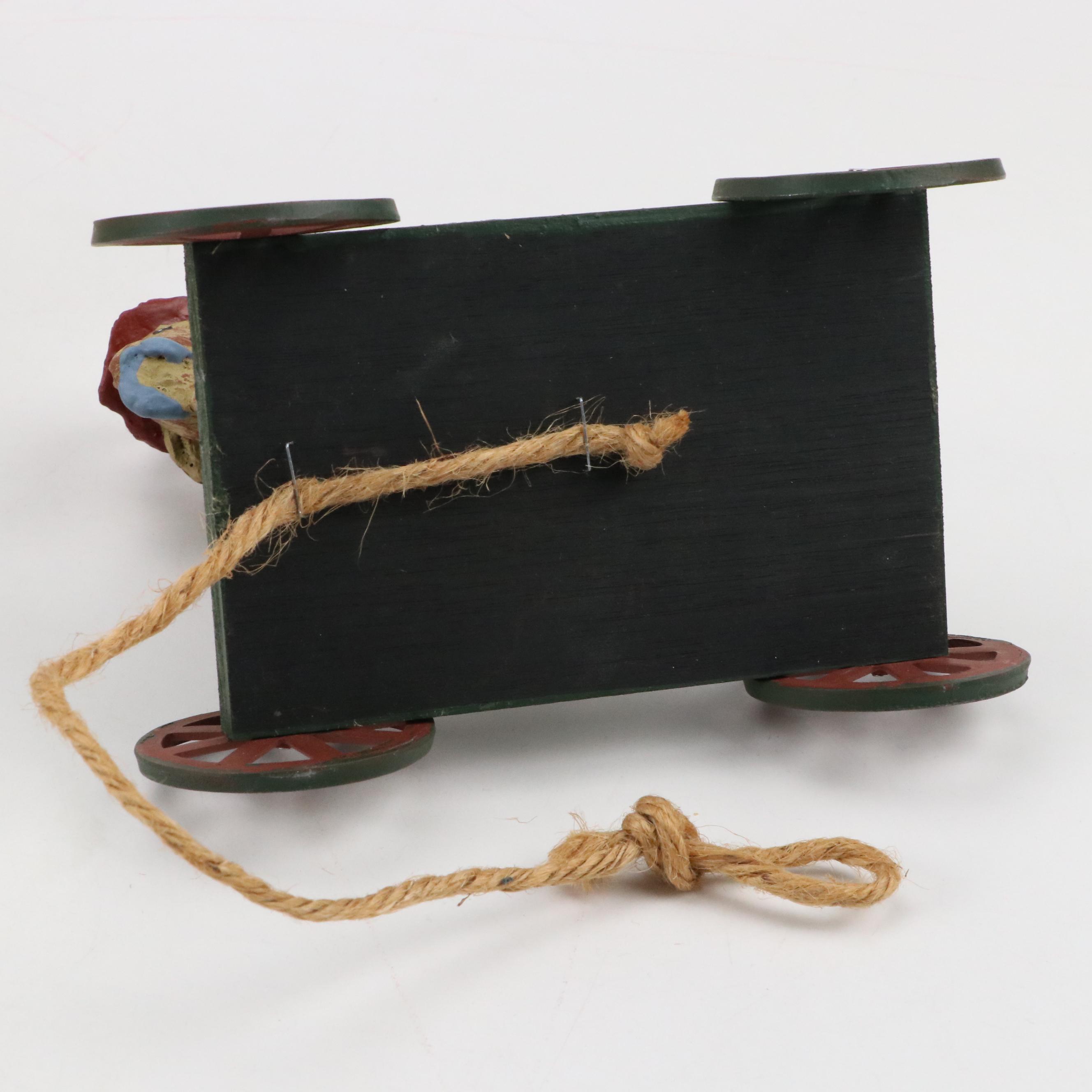 Folk Art Billy Goat Ornaments, Toys and Figurines