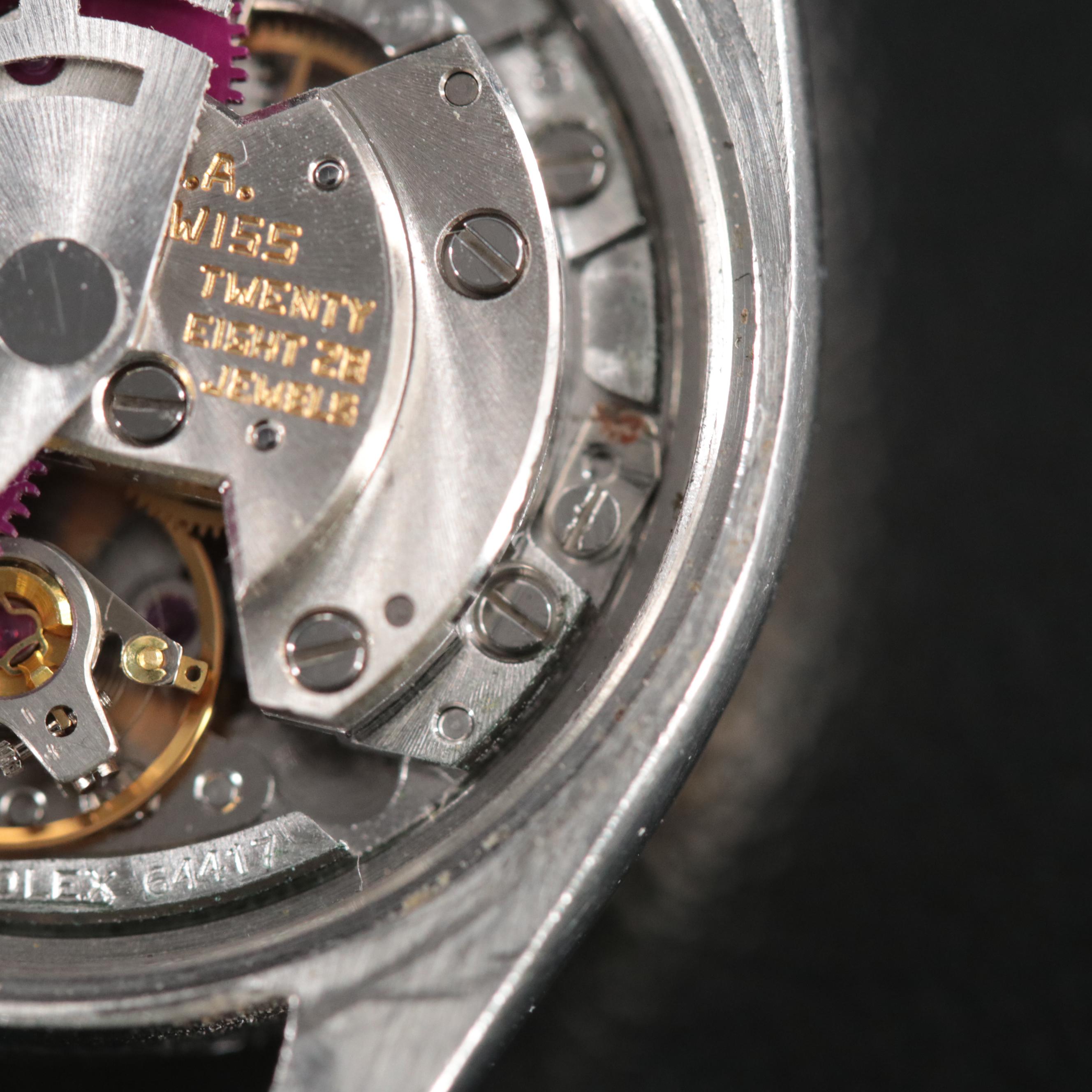 1977 Rolex Custom Diamond Dial, Custom CZ and Diamond Case Watch