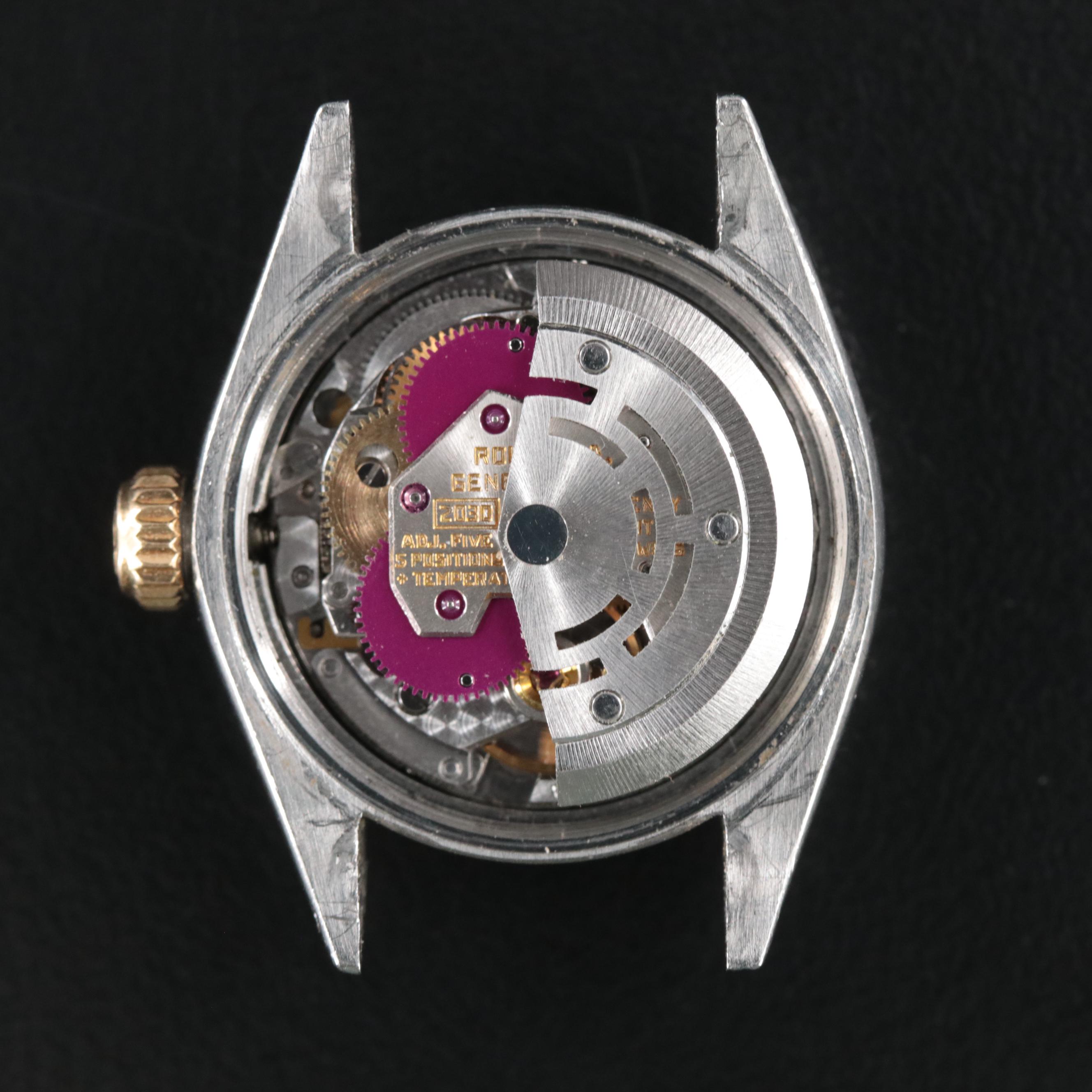 1977 Rolex Custom Diamond Dial, Custom CZ and Diamond Case Watch