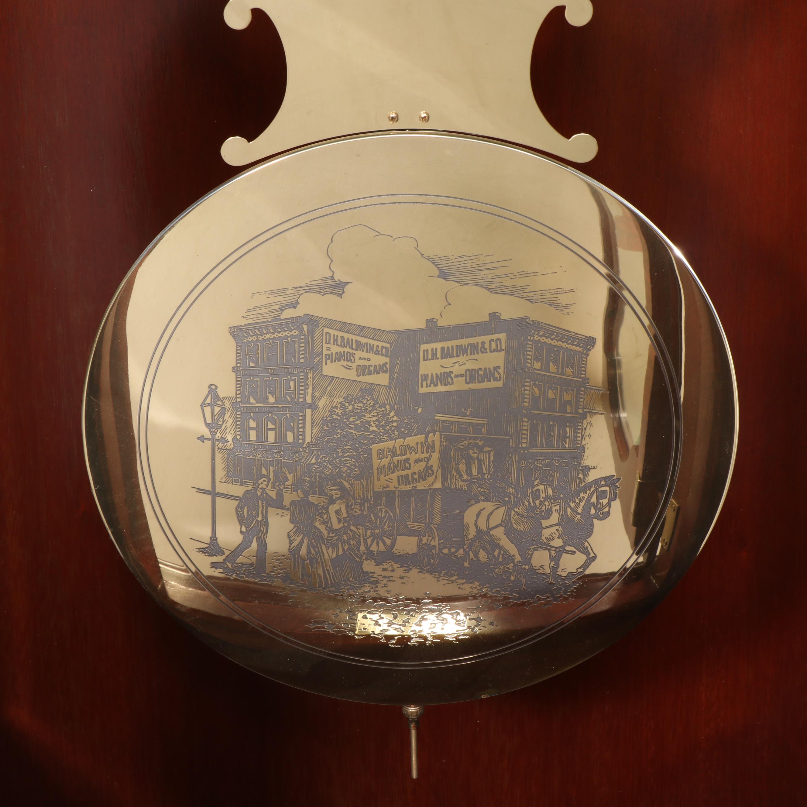 Baldwin Piano & Organ Co. 125th Anniversary Grandfather Clock